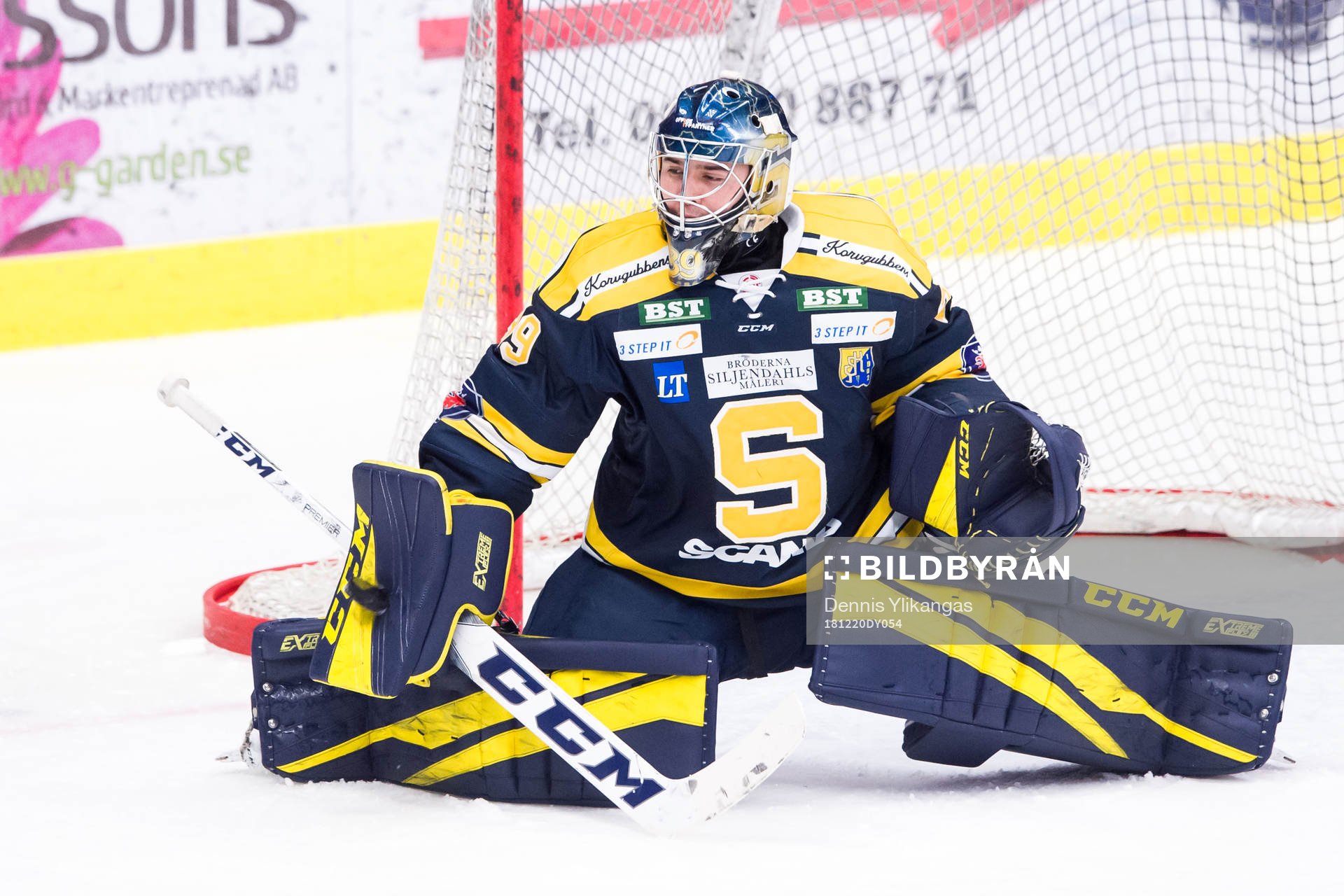 Södertäljes målvakt George Sörensen