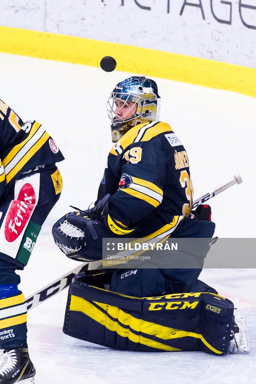 Södertäljes målvakt George Sörensen