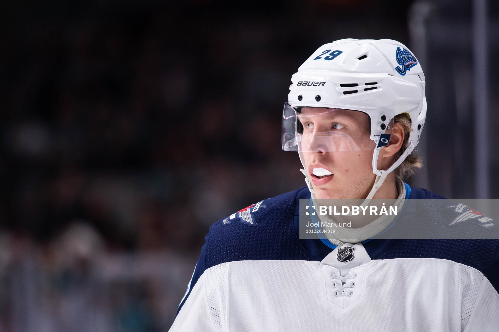 Patrik Laine of Winnipeg Jets