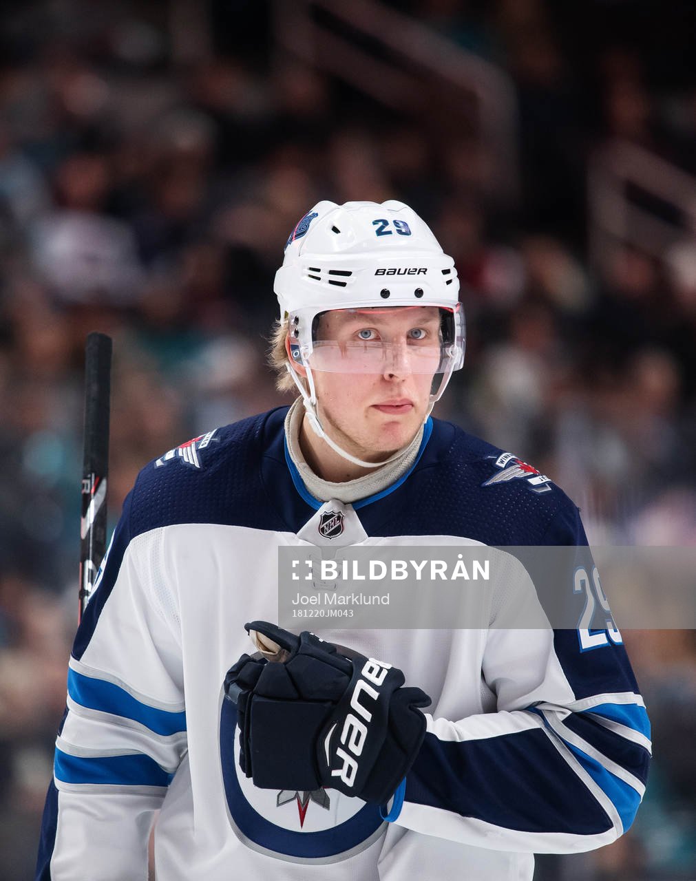 Patrik Laine of Winnipeg Jets