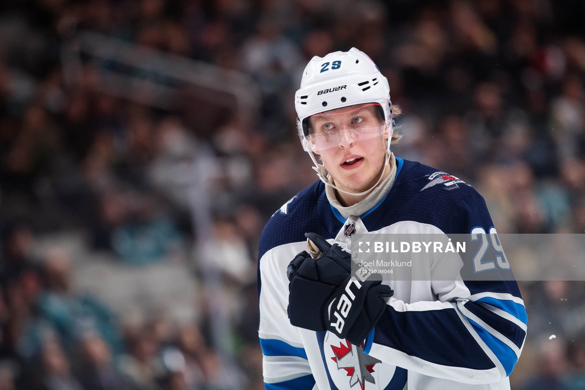 Patrik Laine of Winnipeg Jets