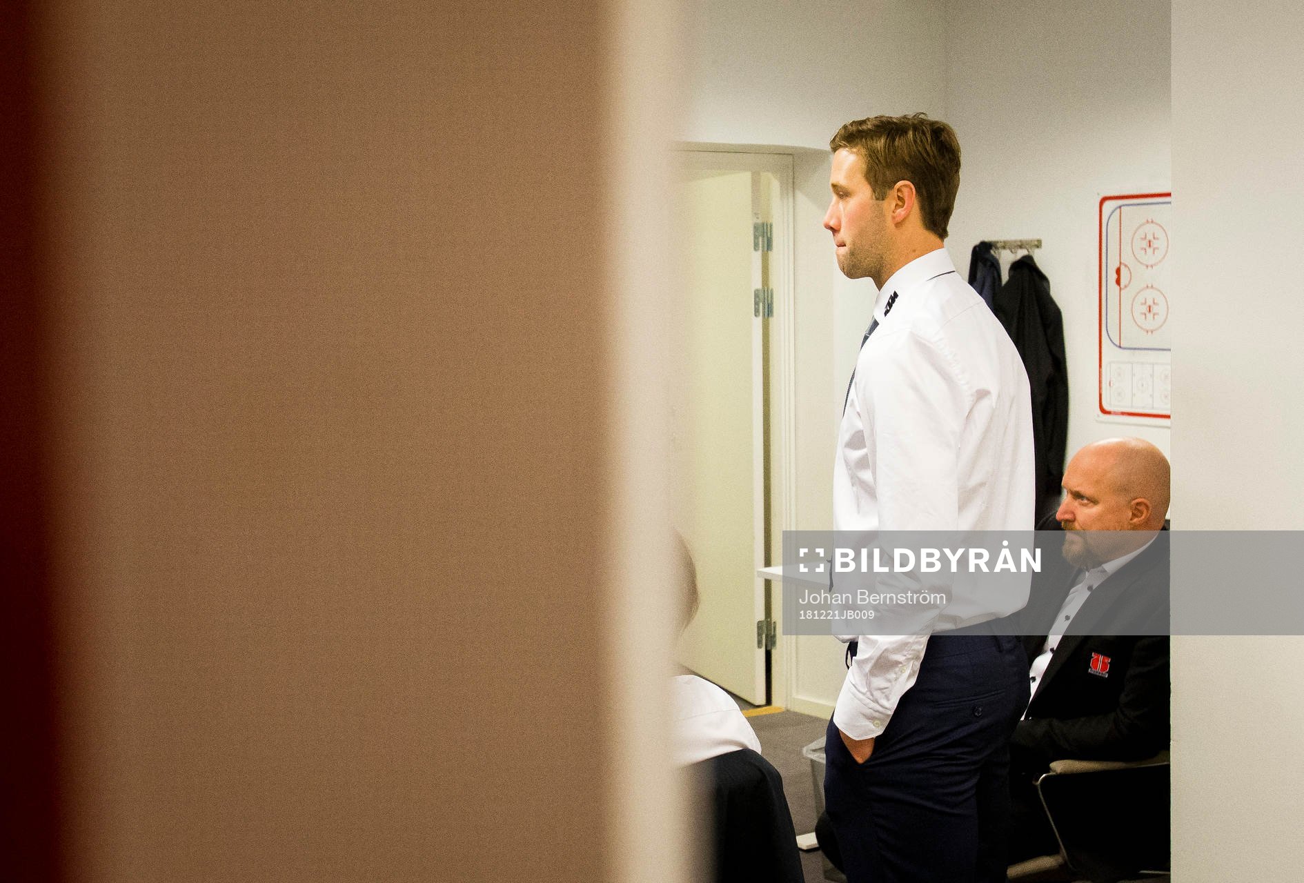 Örebros assisterande tränare Henrik Löwdahl och
