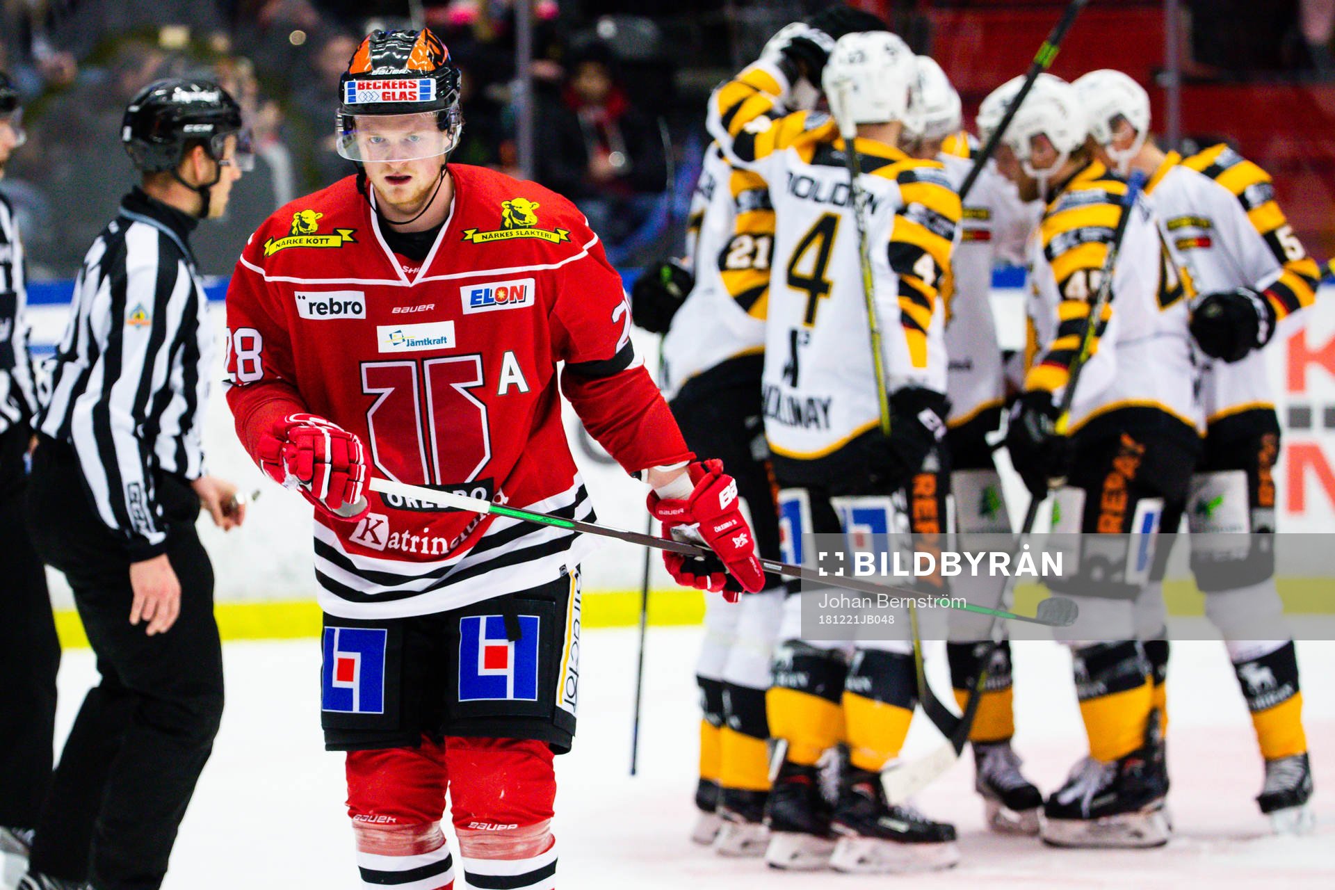 Örebros Linus Arnesson deppar