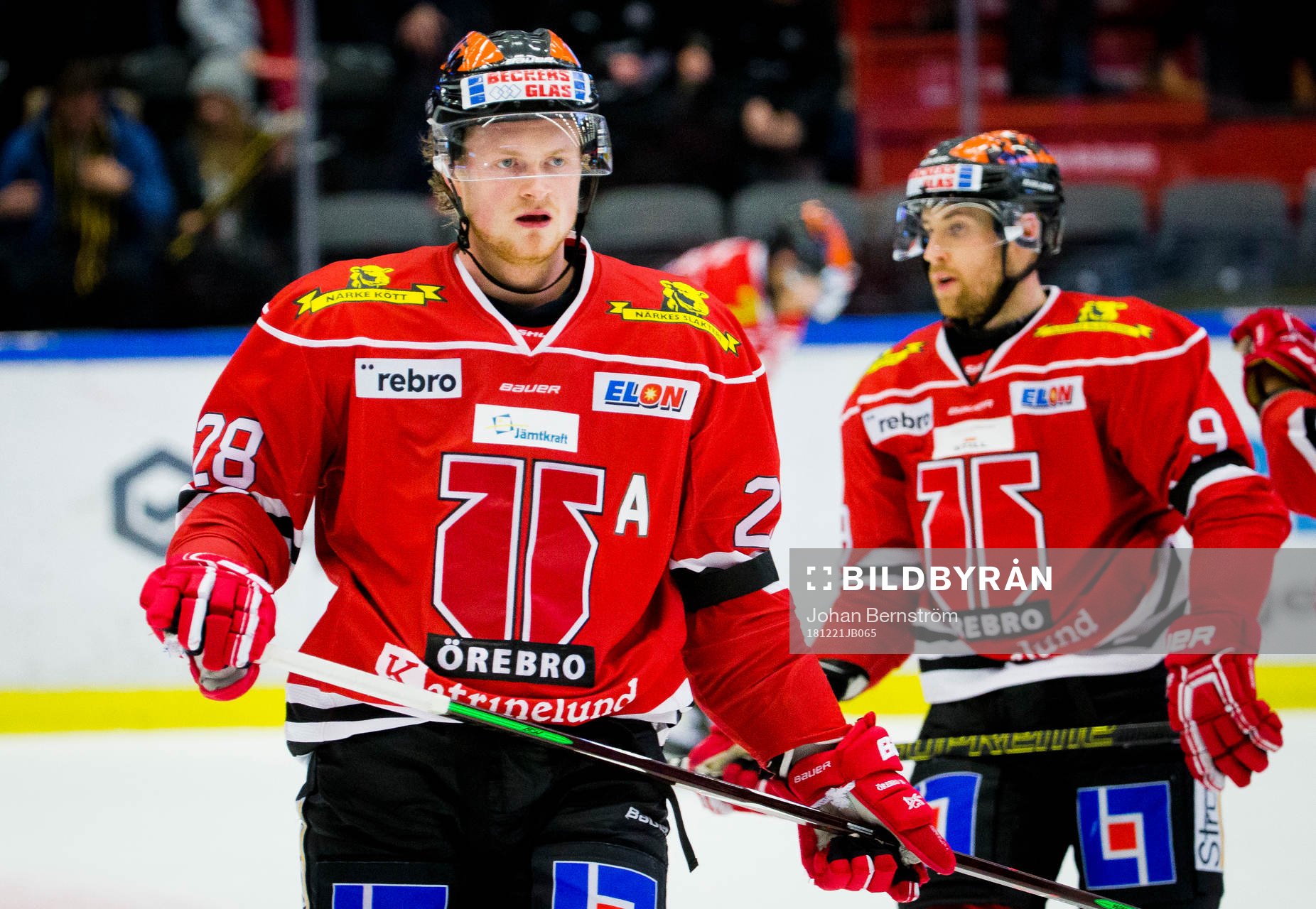 Örebros Linus Arnesson deppar