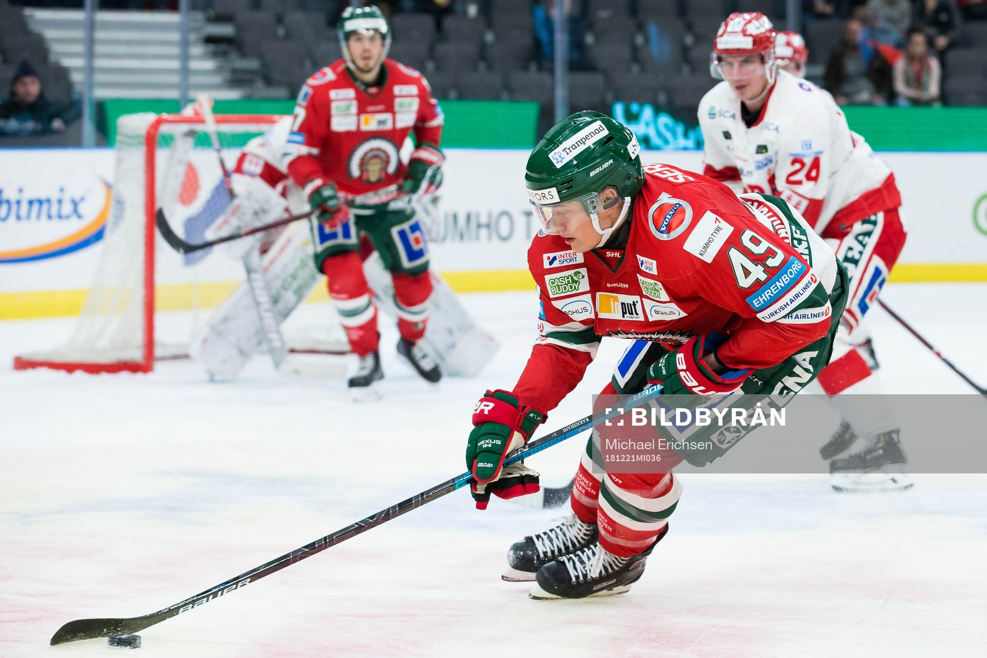 Frölundas Rhett Rakhshani
