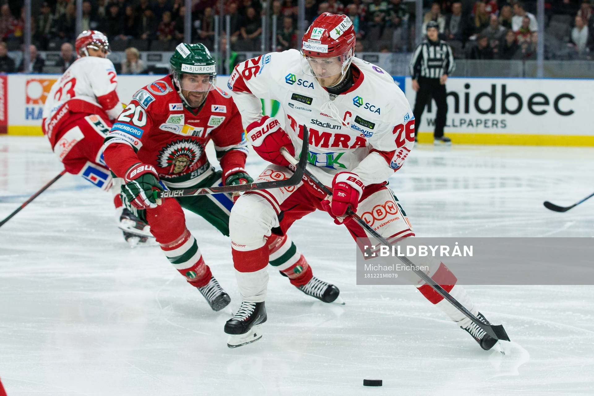 Frölundas Joel Lundqvist och Timrås David Printz