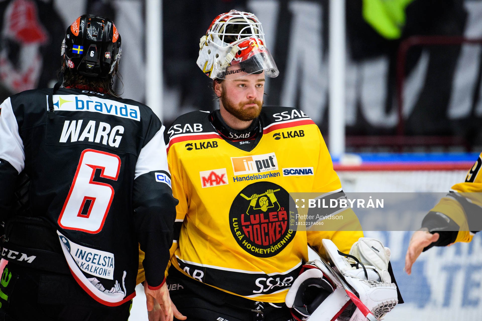Luleås målvakt Niklas Rubin deppar