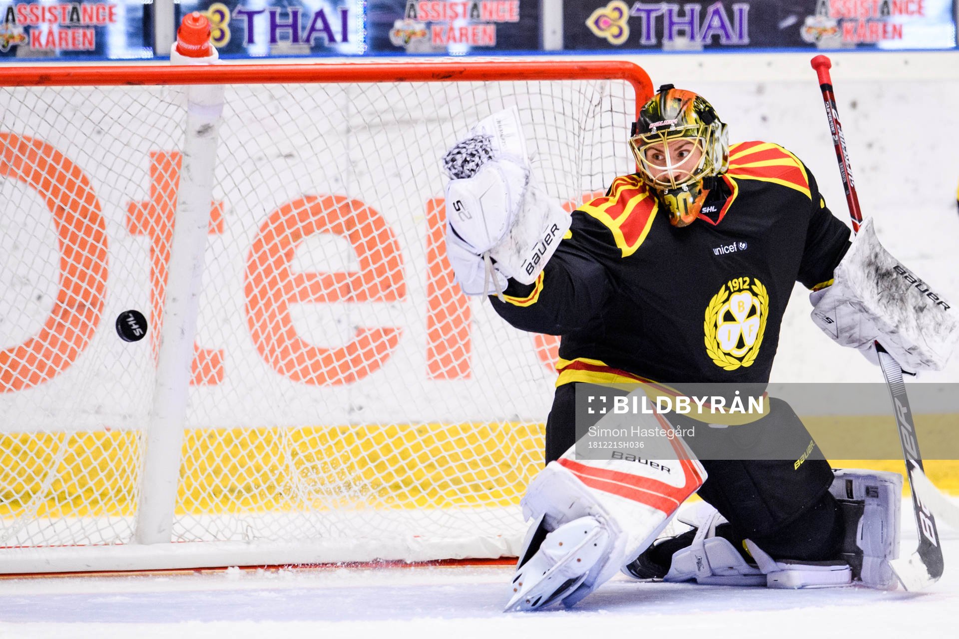 Brynäs målvakt Joacim Eriksson