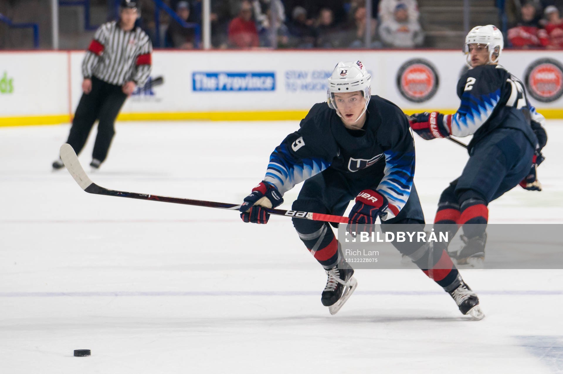 Tyler Madden #9 of the United States
