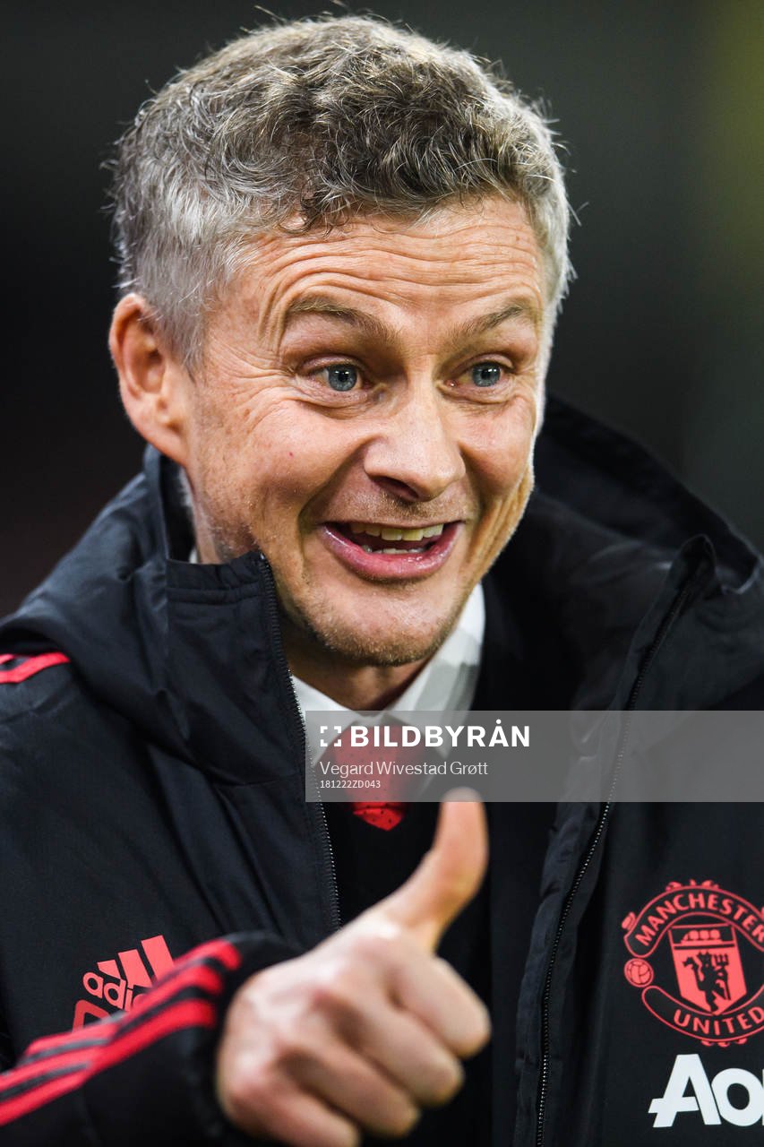 Ole Gunnar Solskjær, manager of Manchester United