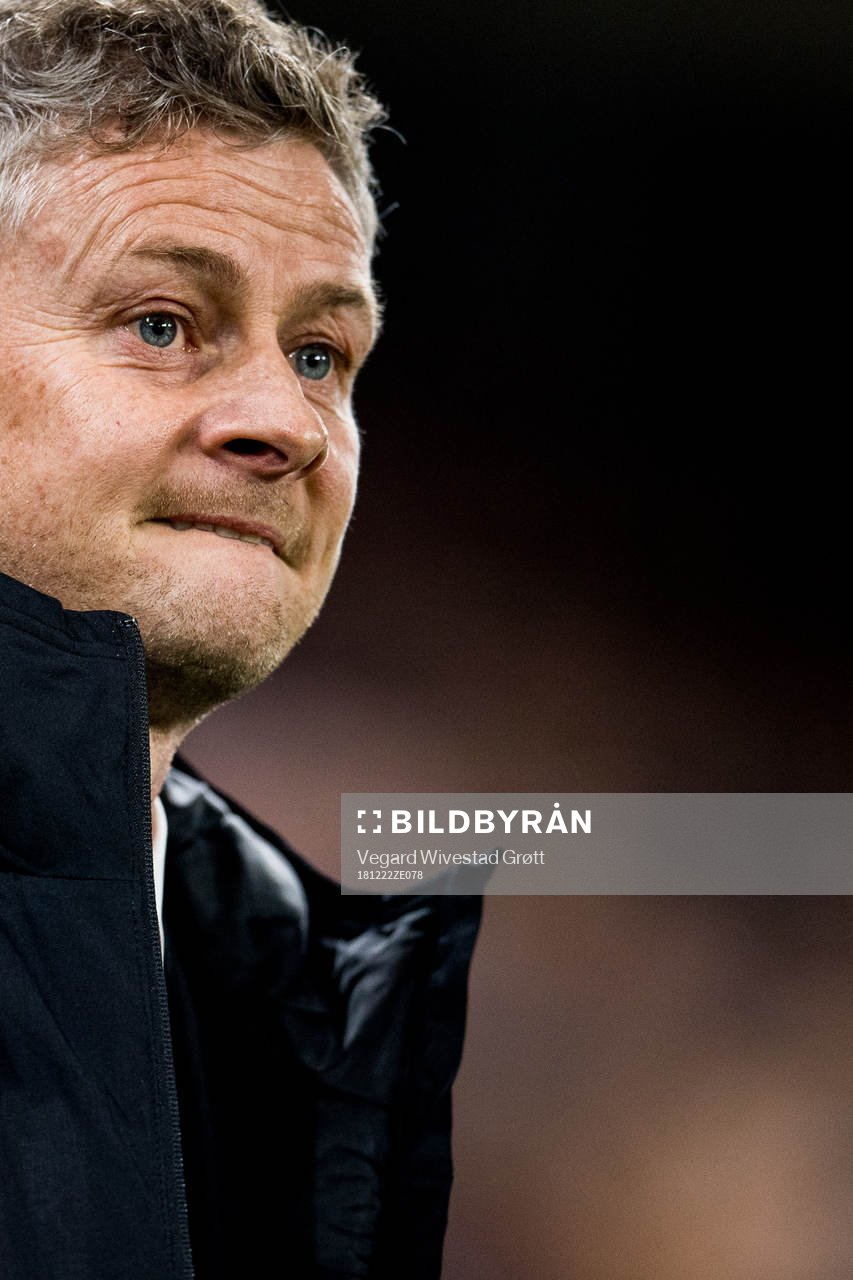 Ole Gunnar Solskjær, manager of Manchester United