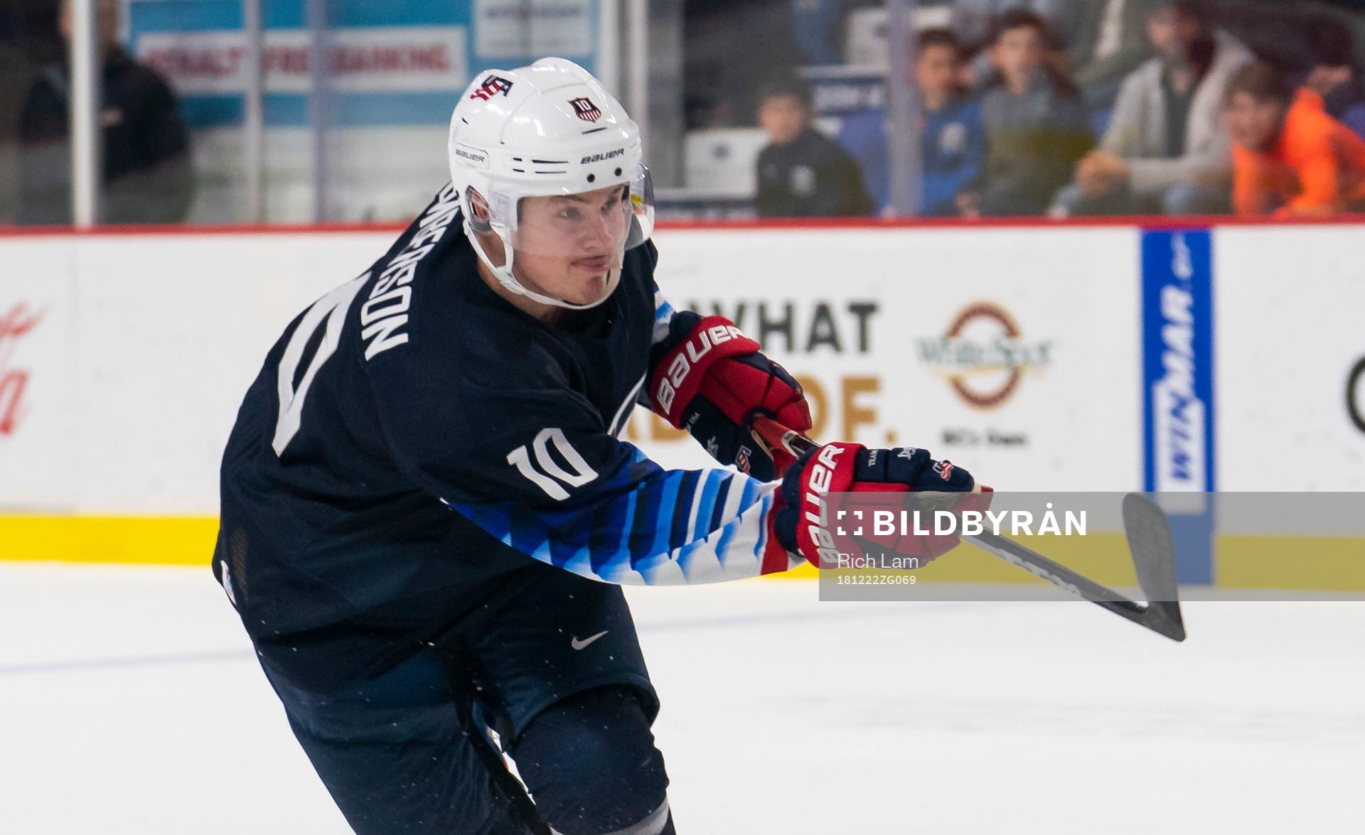 Ty Emberson #10 of the United States