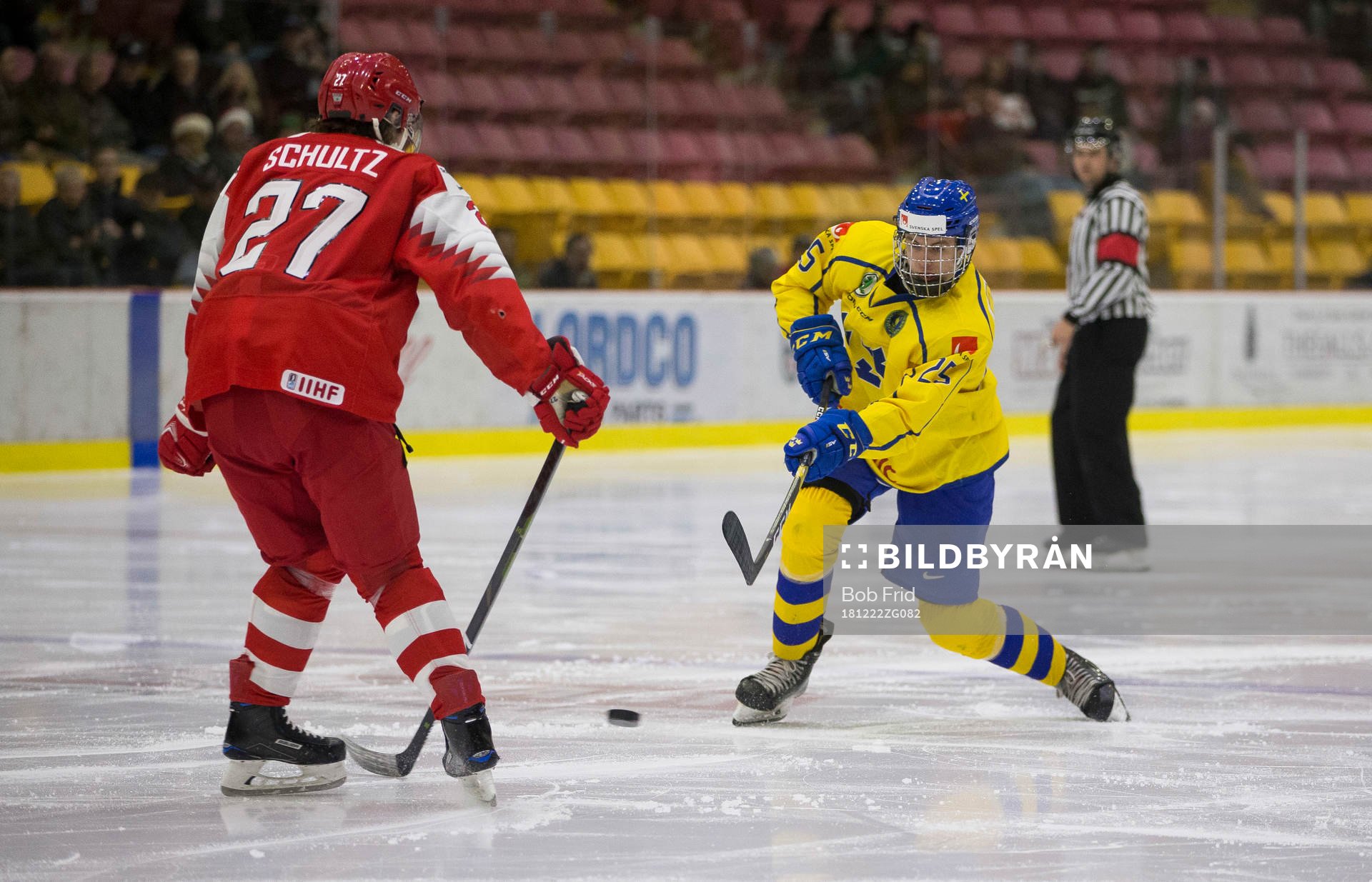 Sweden defenceman Philip Broberg (25)