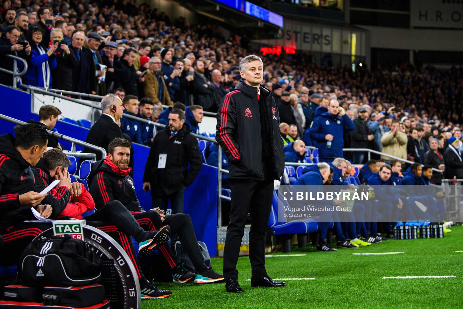 Ole Gunnar Solskjær, manager of Manchester United