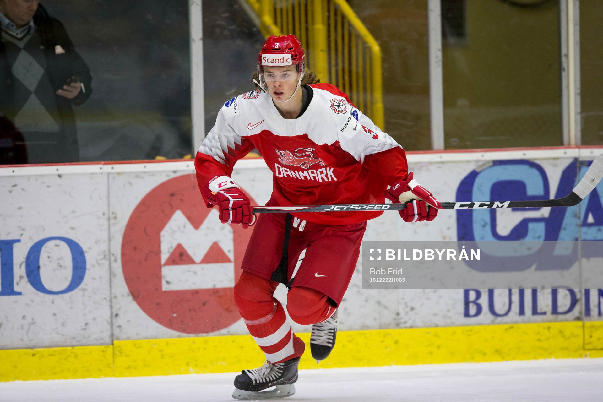 Denmark defenceman Malte Setkov (3)