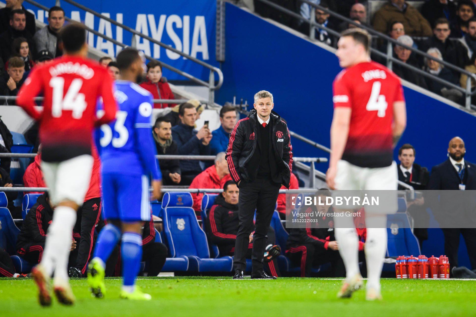 Ole Gunnar Solskjær, manager of Manchester United