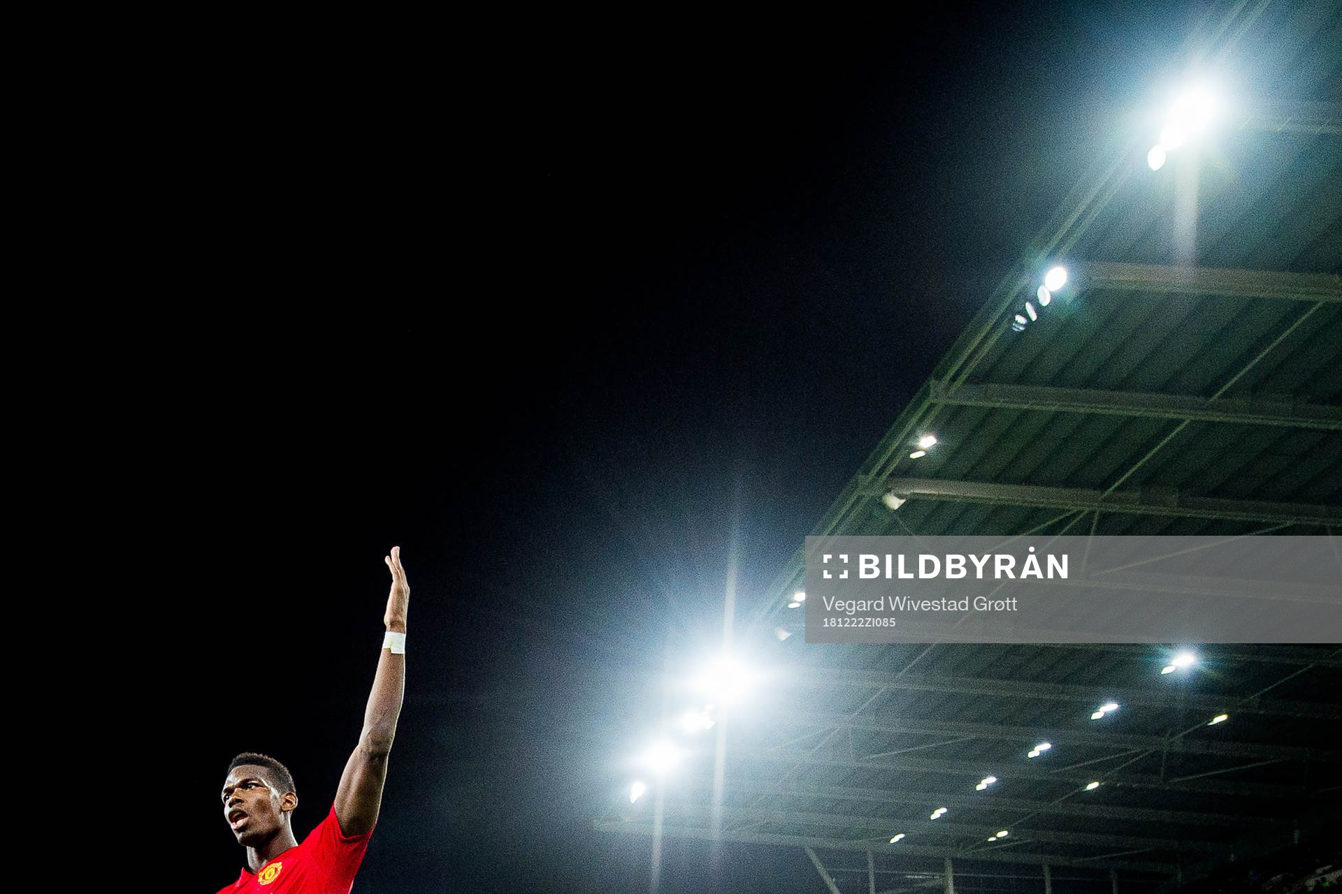 Paul Pogba of Manchester United celebrates