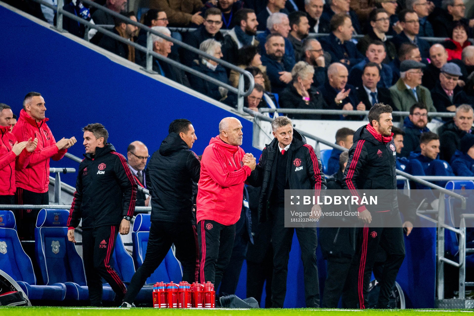 Ole Gunnar Solskjær, manager of Manchester United,