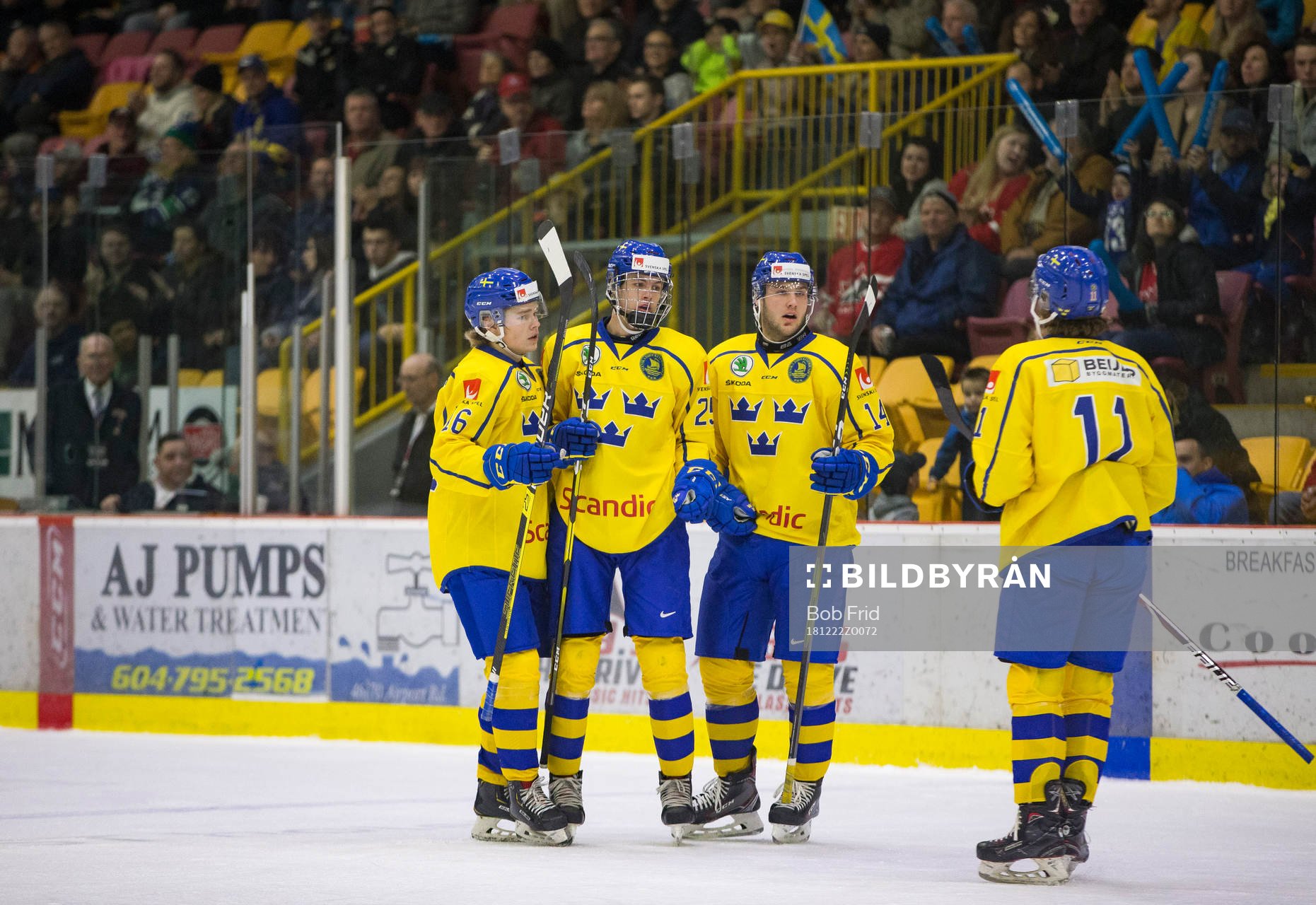 Sweden defenceman Filip Westerlund (16)  and defenceman