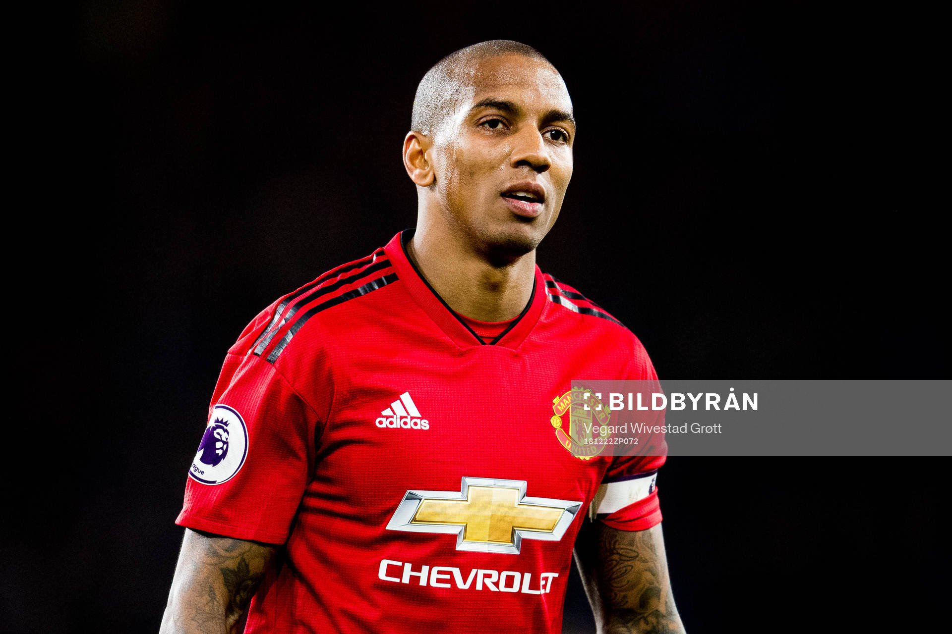 Ashley Young of Manchester United