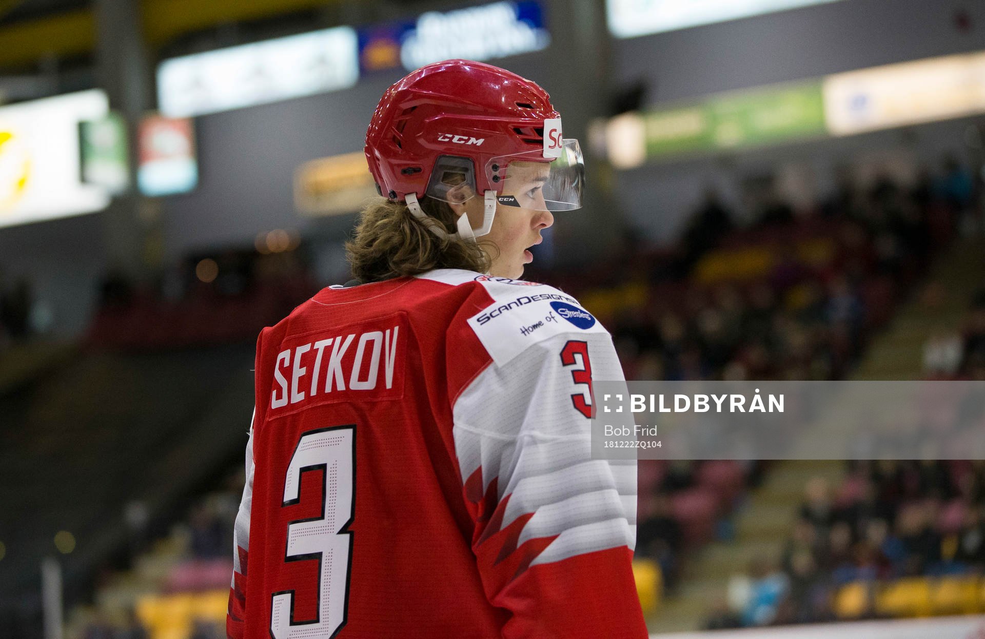 Denmark defenceman Malte Setkov (3)