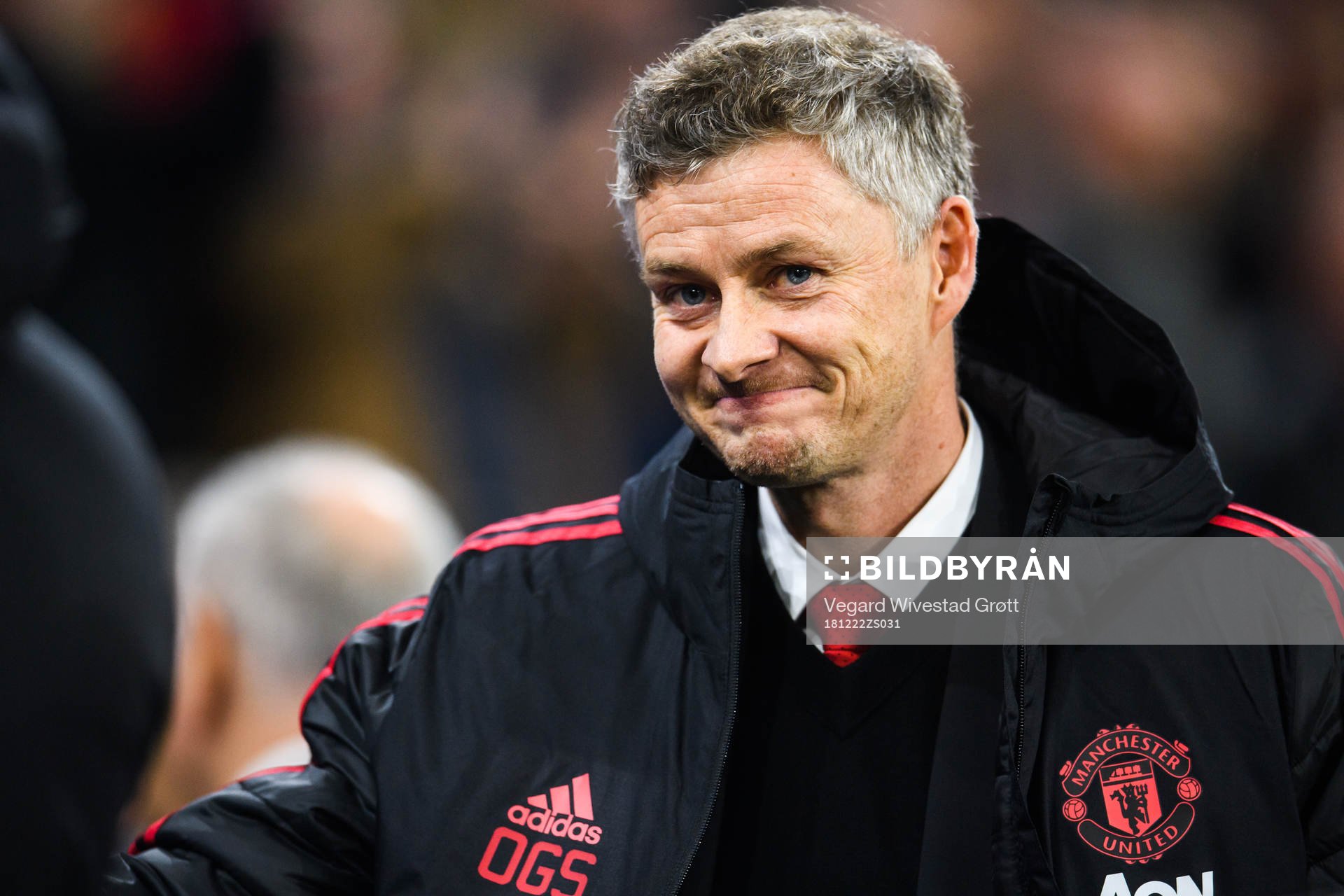 Ole Gunnar Solskjær, manager of Manchester United