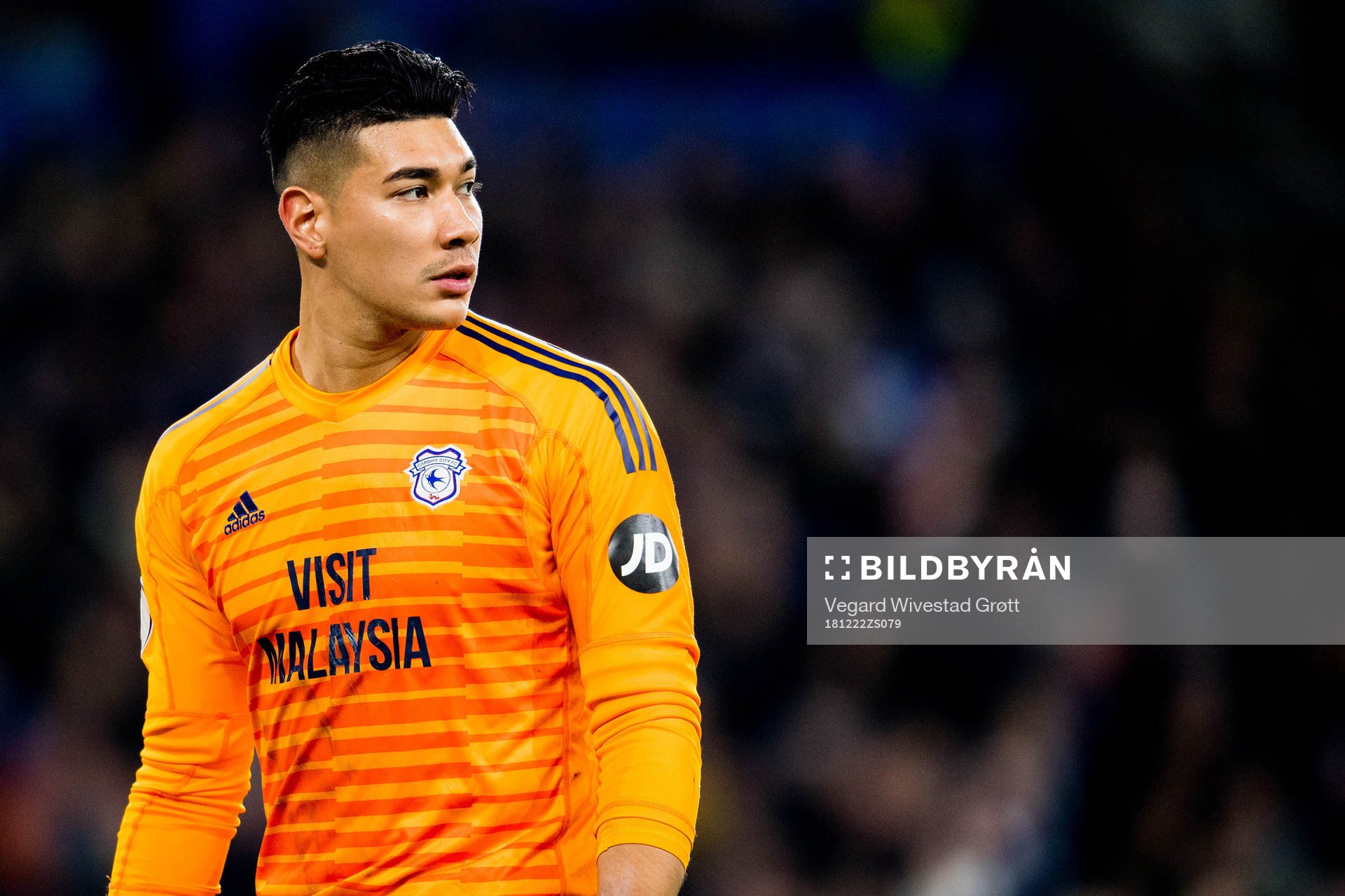 Goalkeeper Neil Etheridge of Cardiff