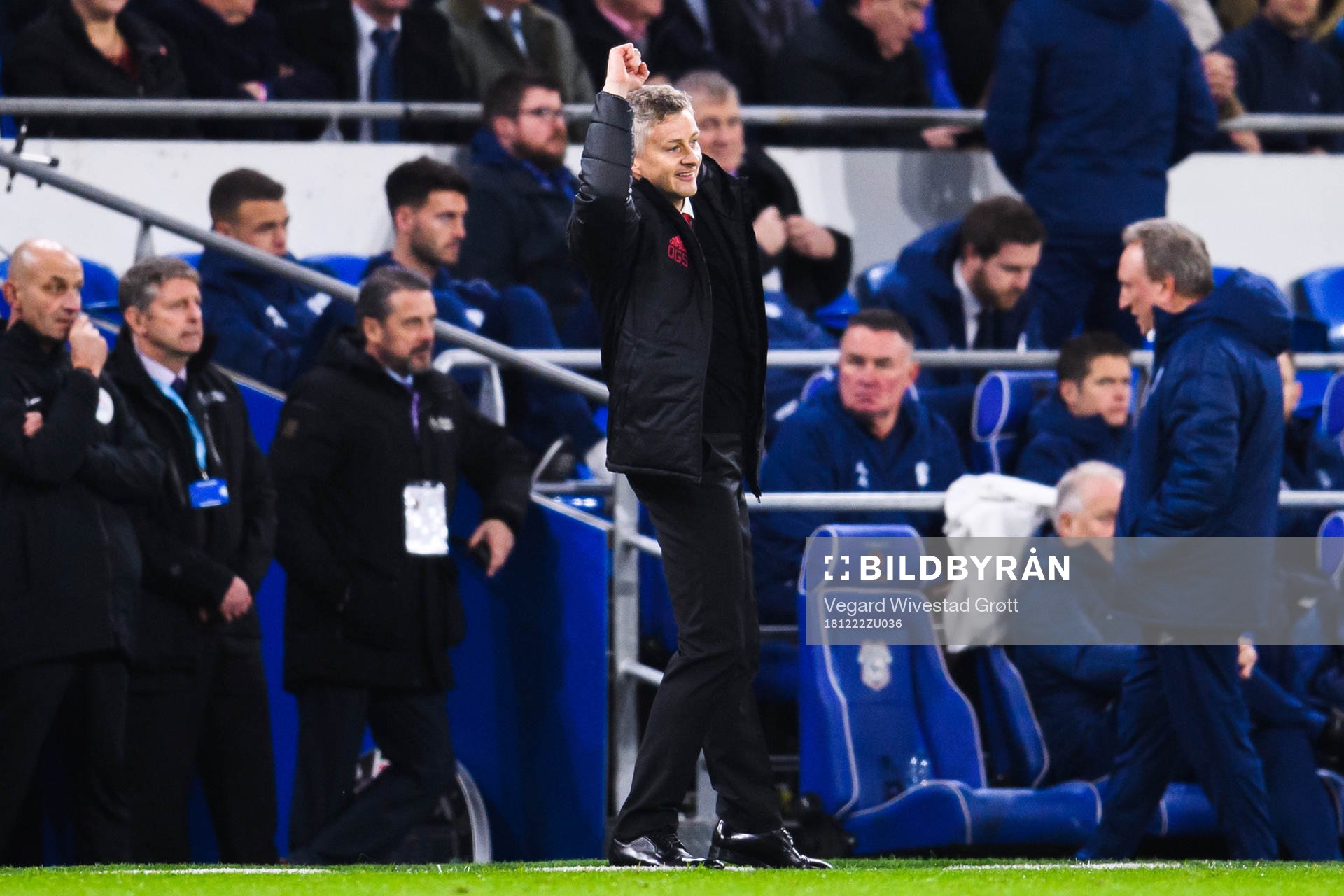Ole Gunnar Solskjær, manager of Manchester United,