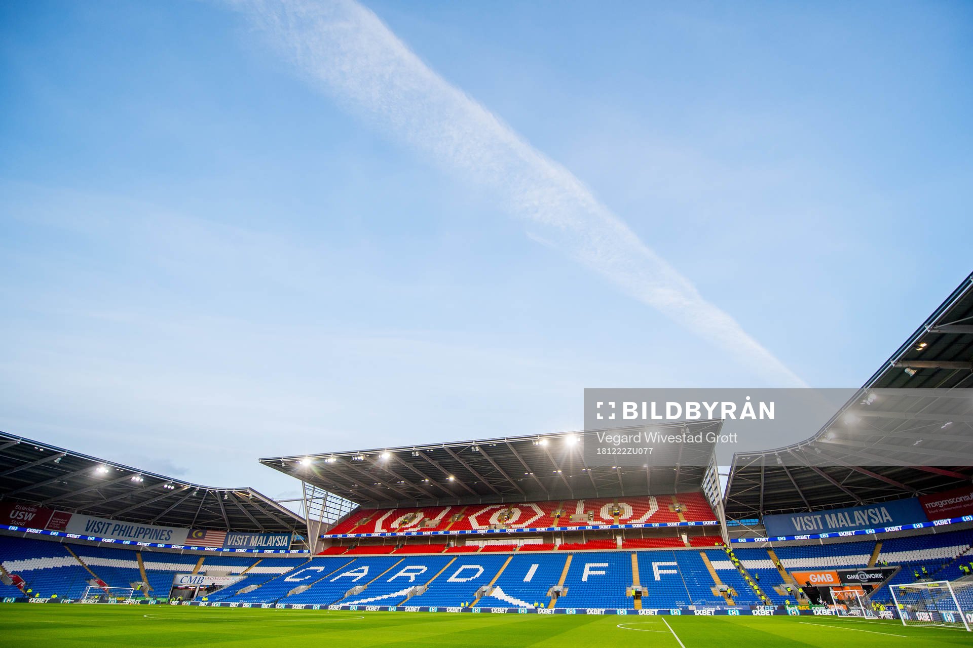 General view of Cardiff City Stadium