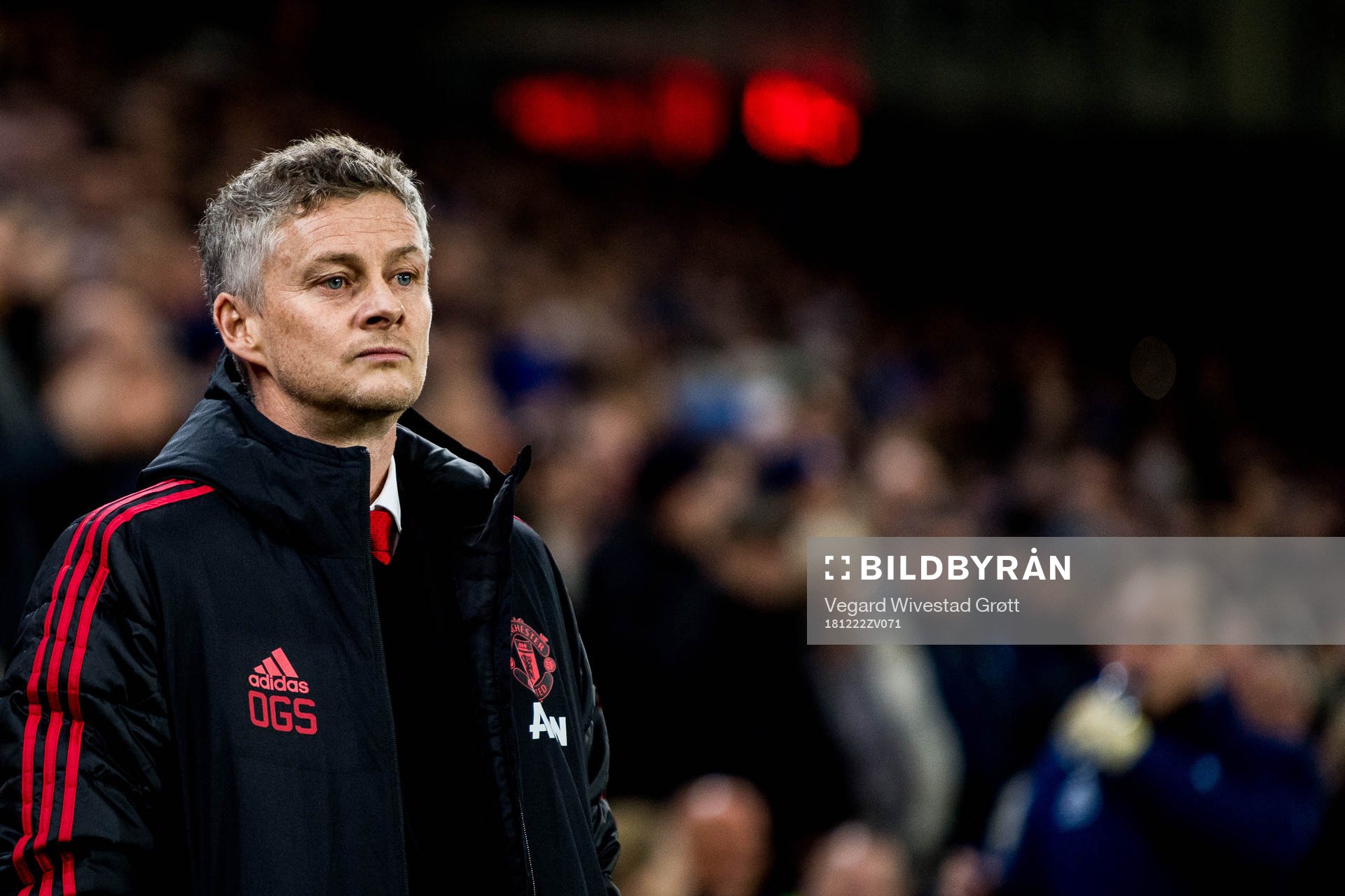 Ole Gunnar Solskjær, manager of Manchester United