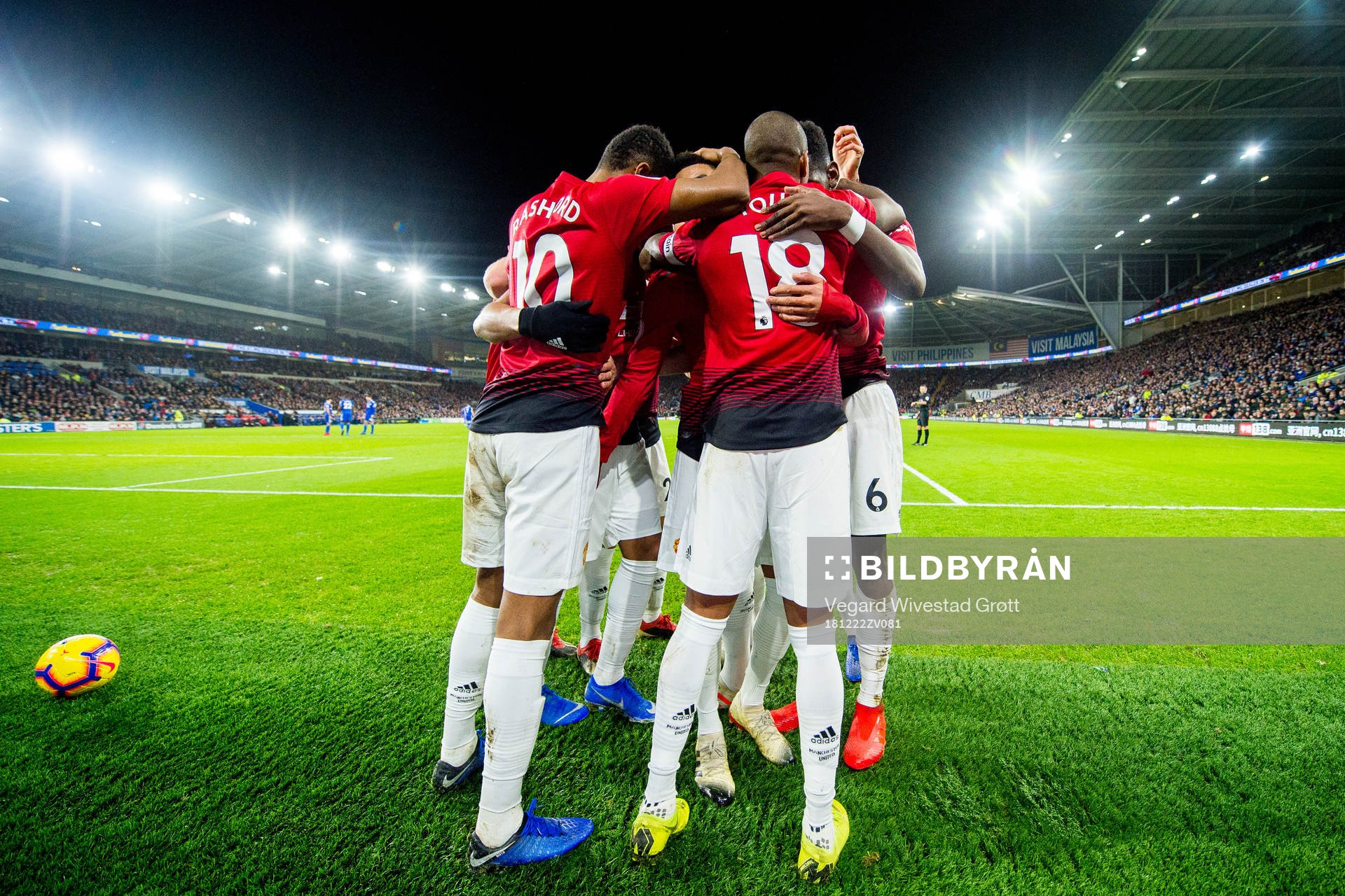 Jesse Lingard of Manchester United celebrates with