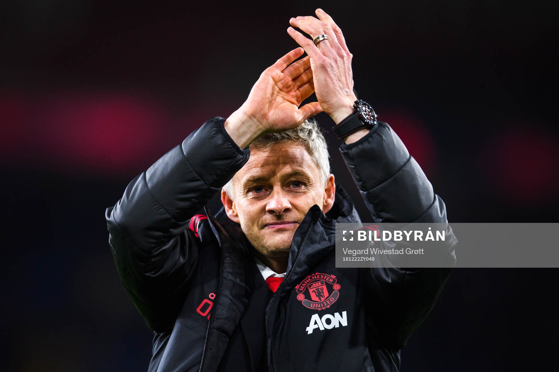 Ole Gunnar Solskjær, manager of Manchester United,