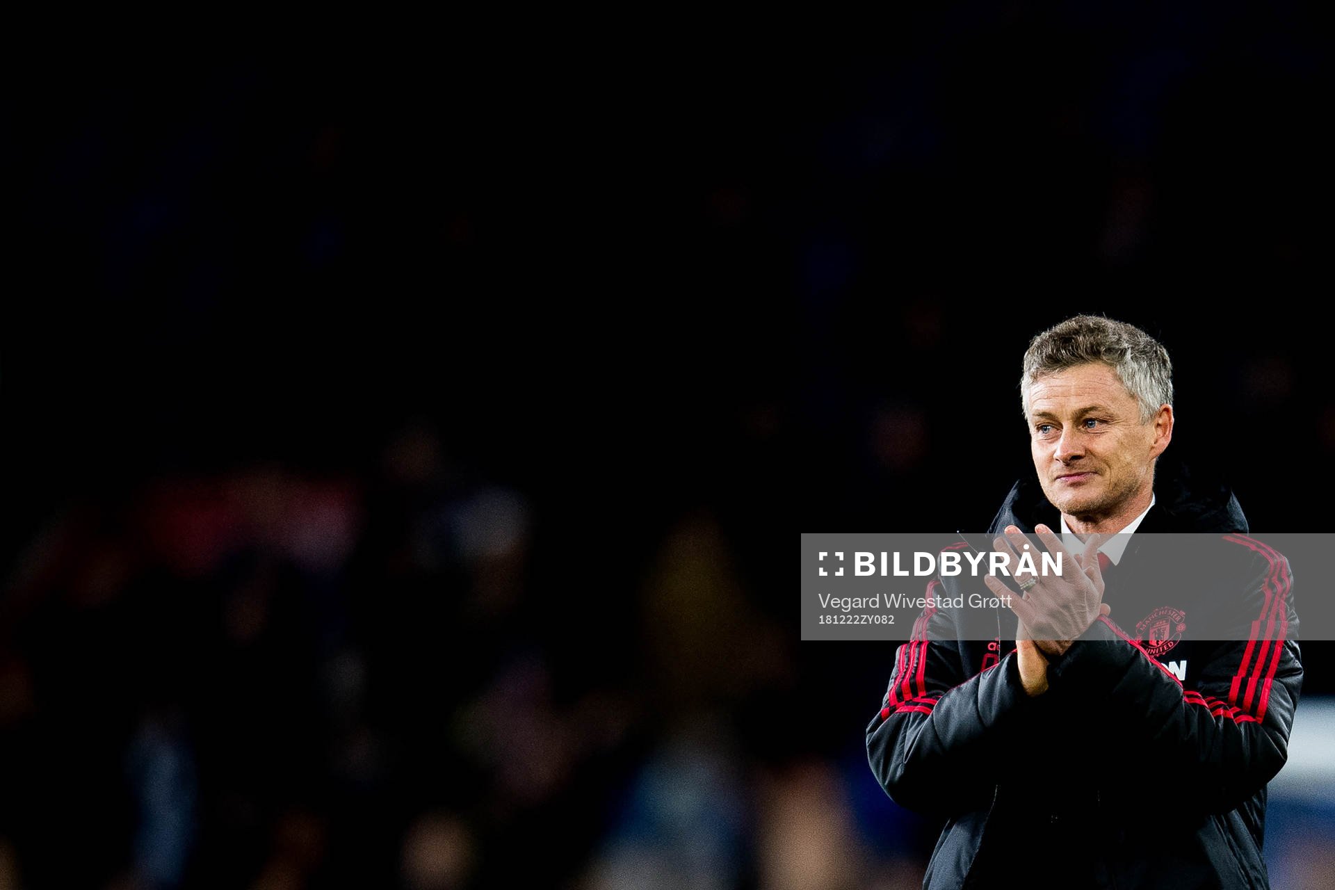 Ole Gunnar Solskjær, manager of Manchester United,