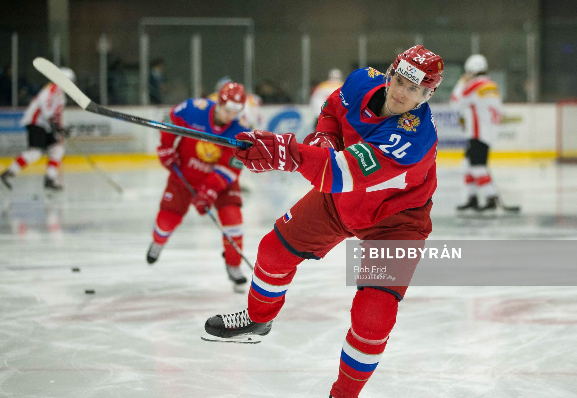 Russia forward Klim Kostin (24)