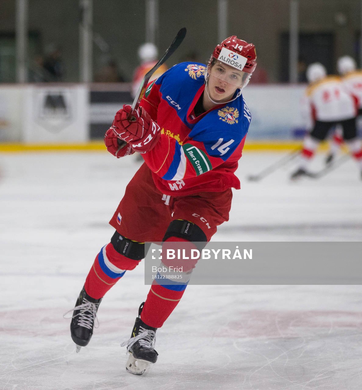 Russia forward Vitalii Kravtsov (14)