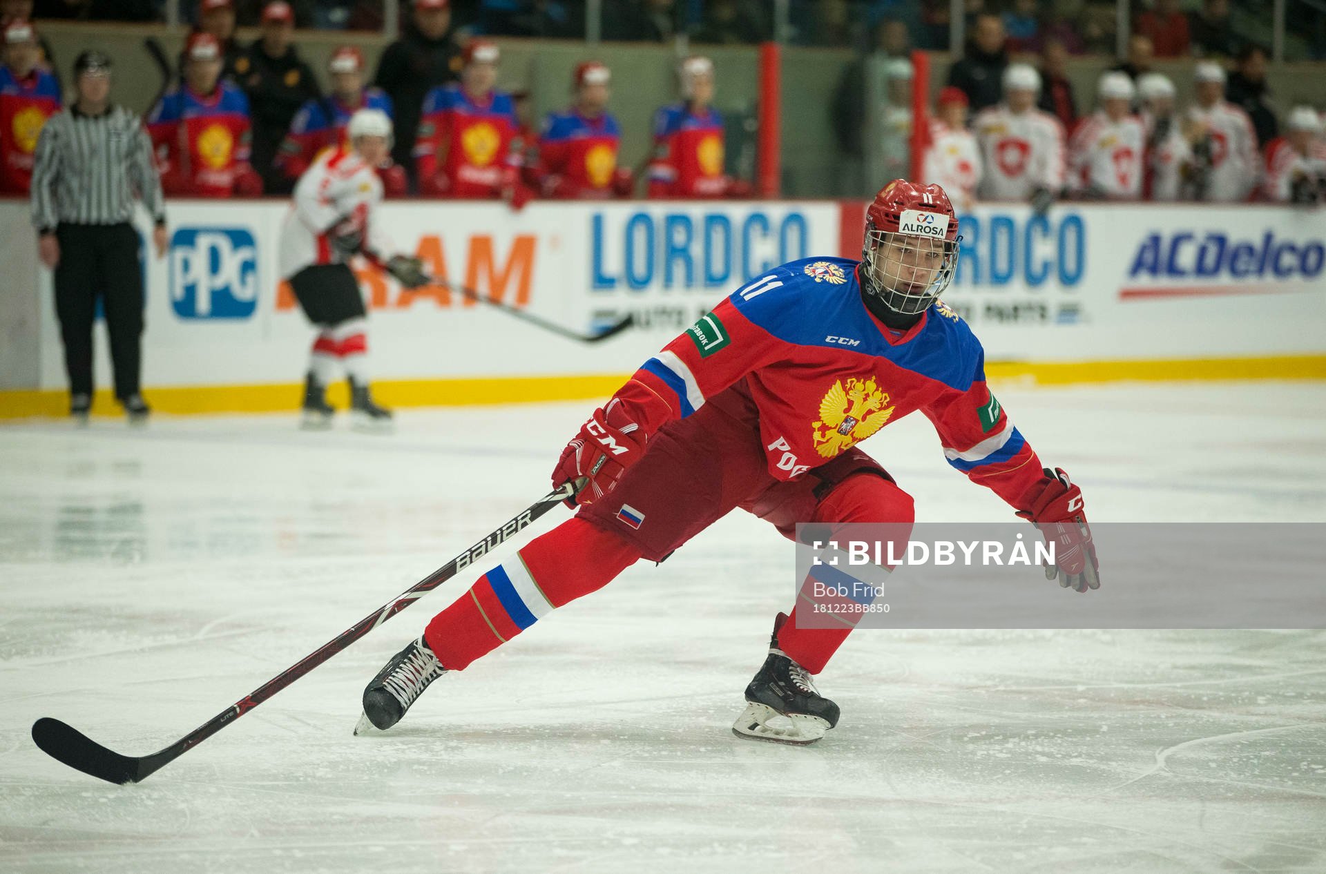 Russia forward Vasily Podkolzin (11)