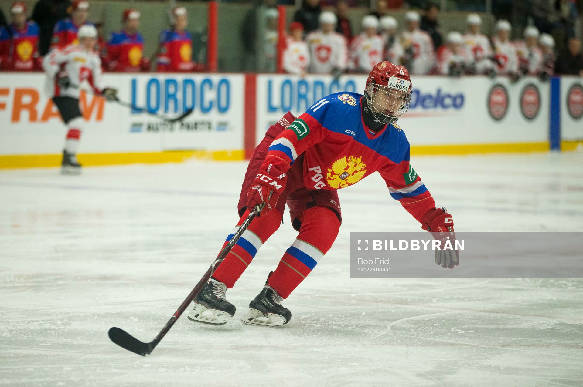 Russia forward Vasily Podkolzin (11)