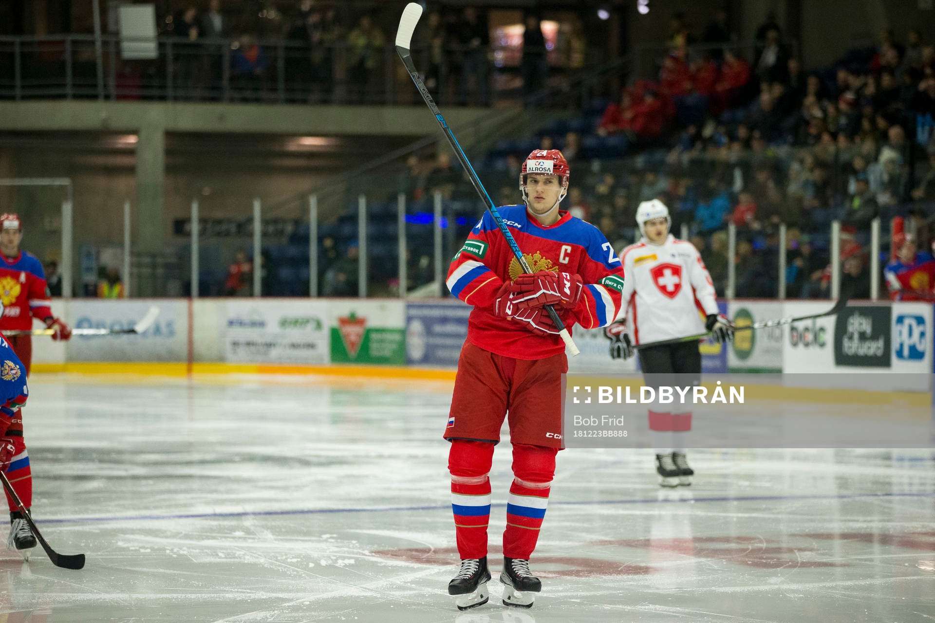 Russia forward Klim Kostin (24)