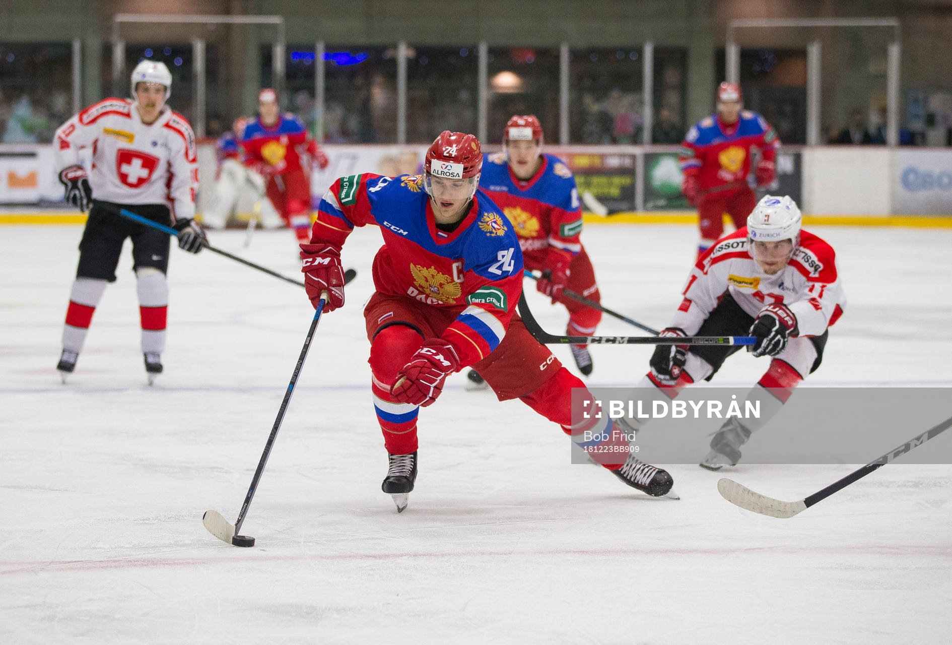 Russia forward Klim Kostin (24)