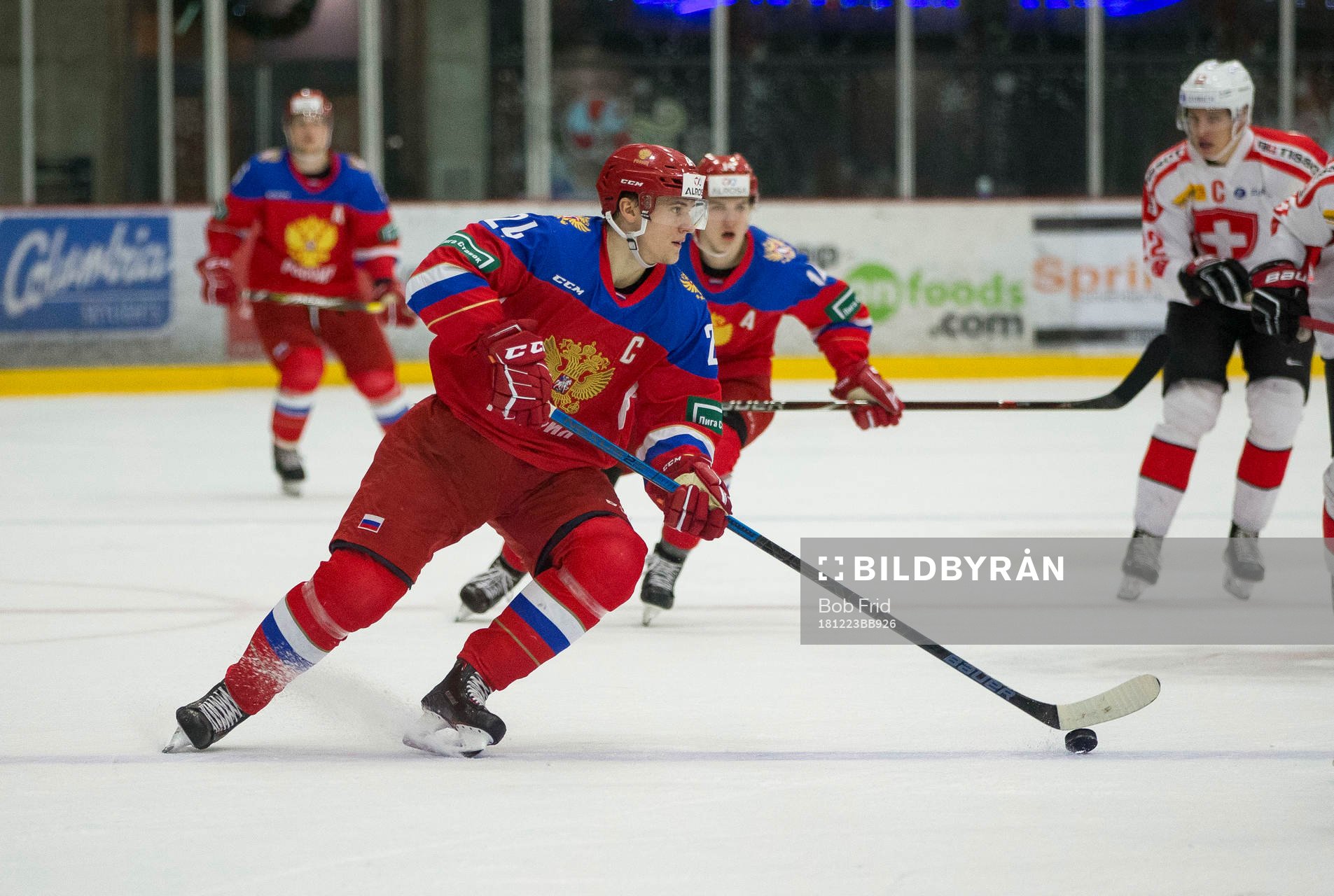 Russia forward Klim Kostin (24)