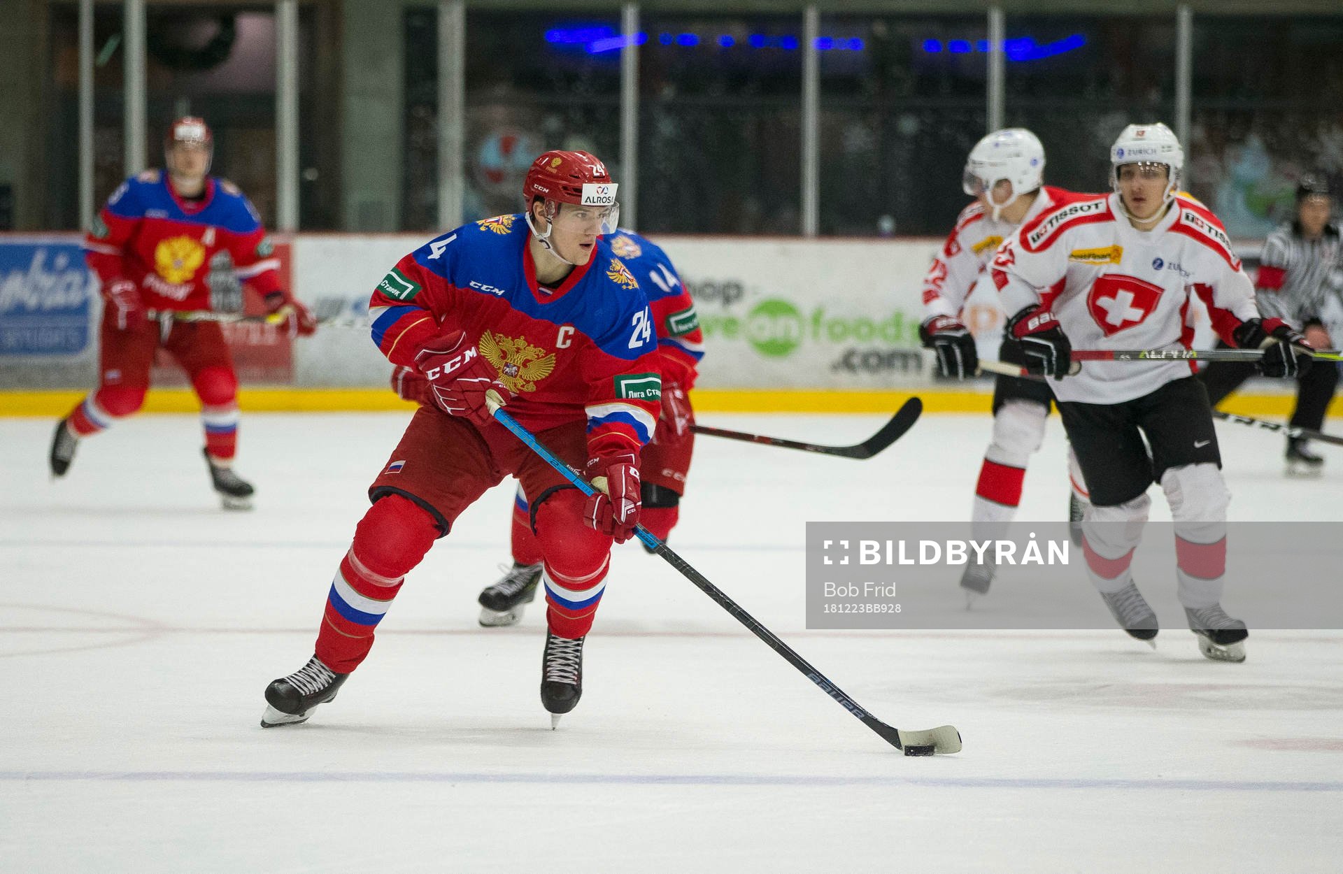 Russia forward Klim Kostin (24)