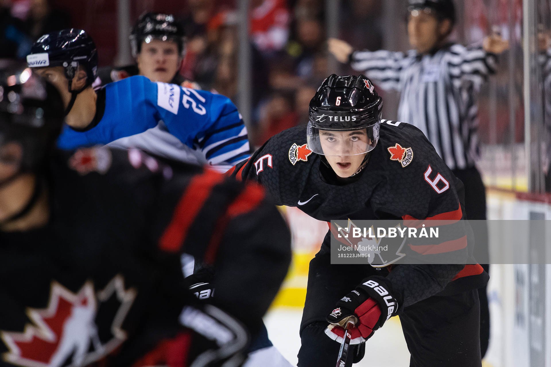 Noah Dobson of Canada