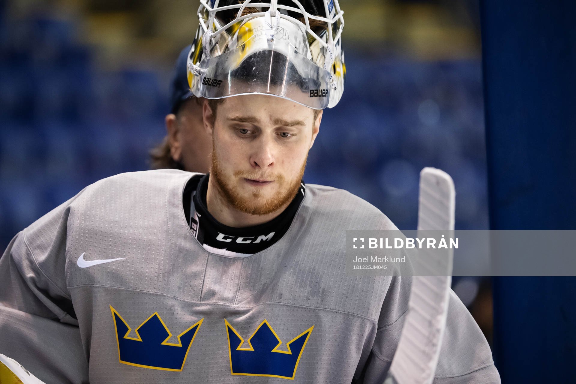 Goaltender Adam Åhman