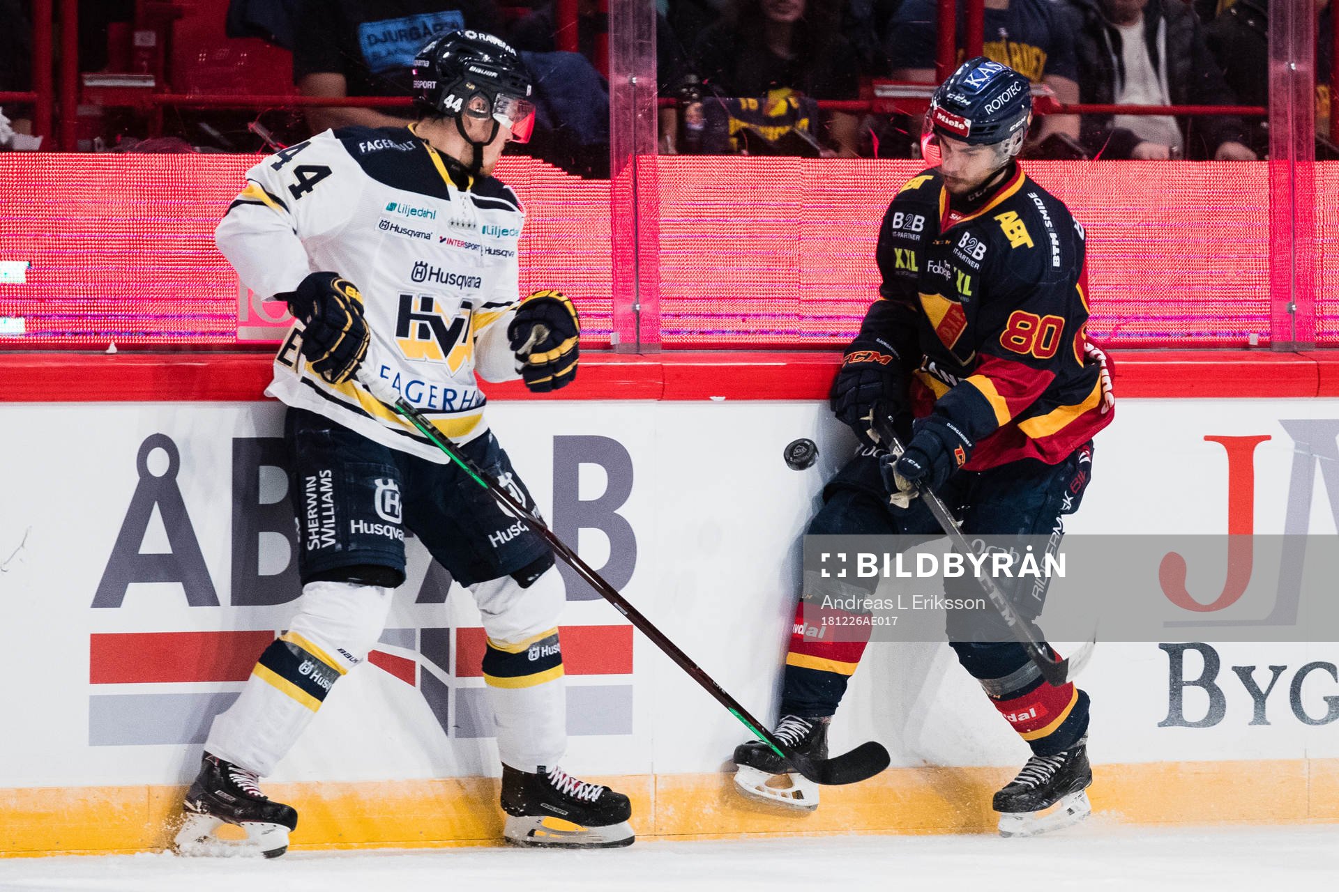 s Mikko Lehtonen och Djurgårdens Gustav Possler