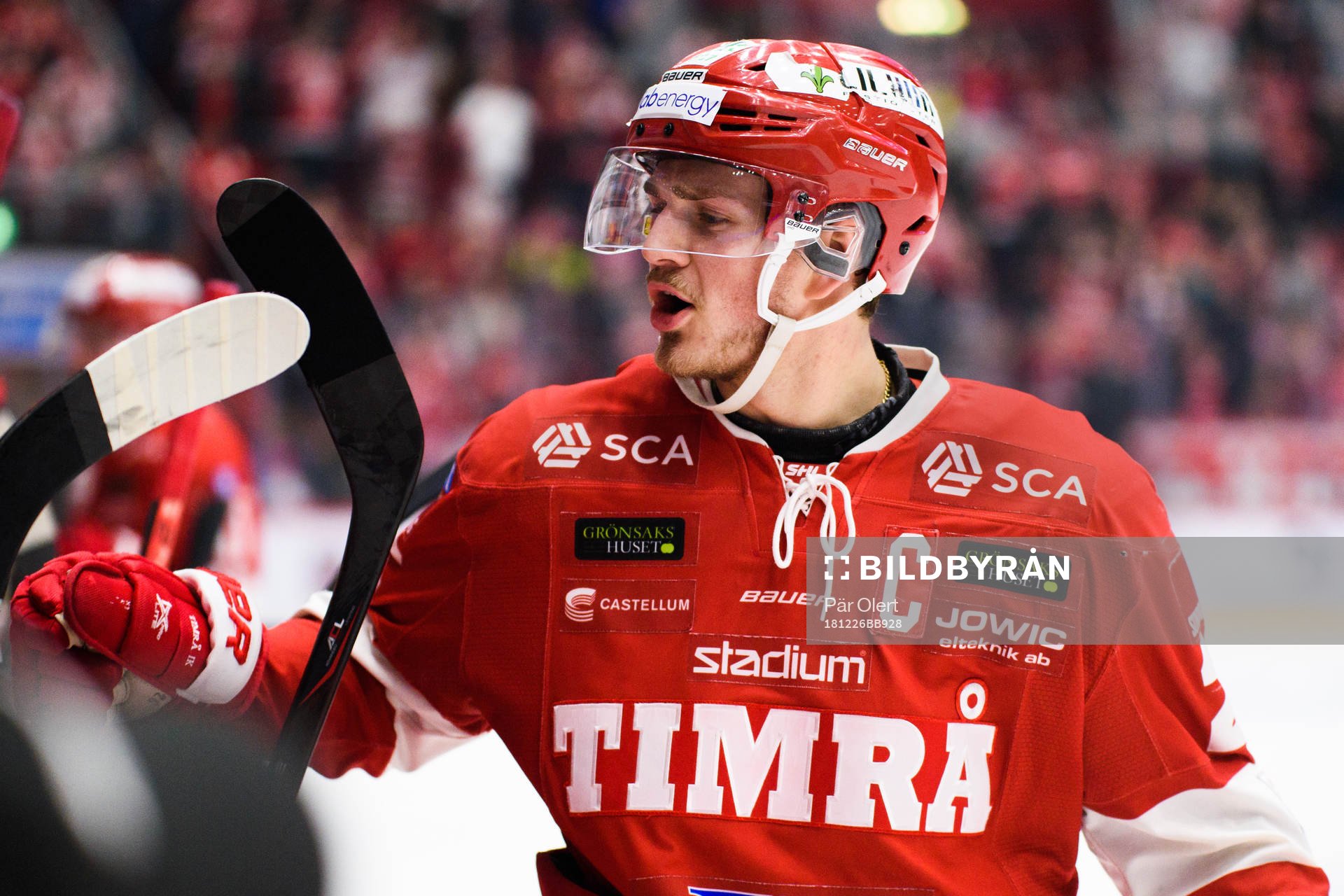 Timrås Johannes Kinnvall jublar