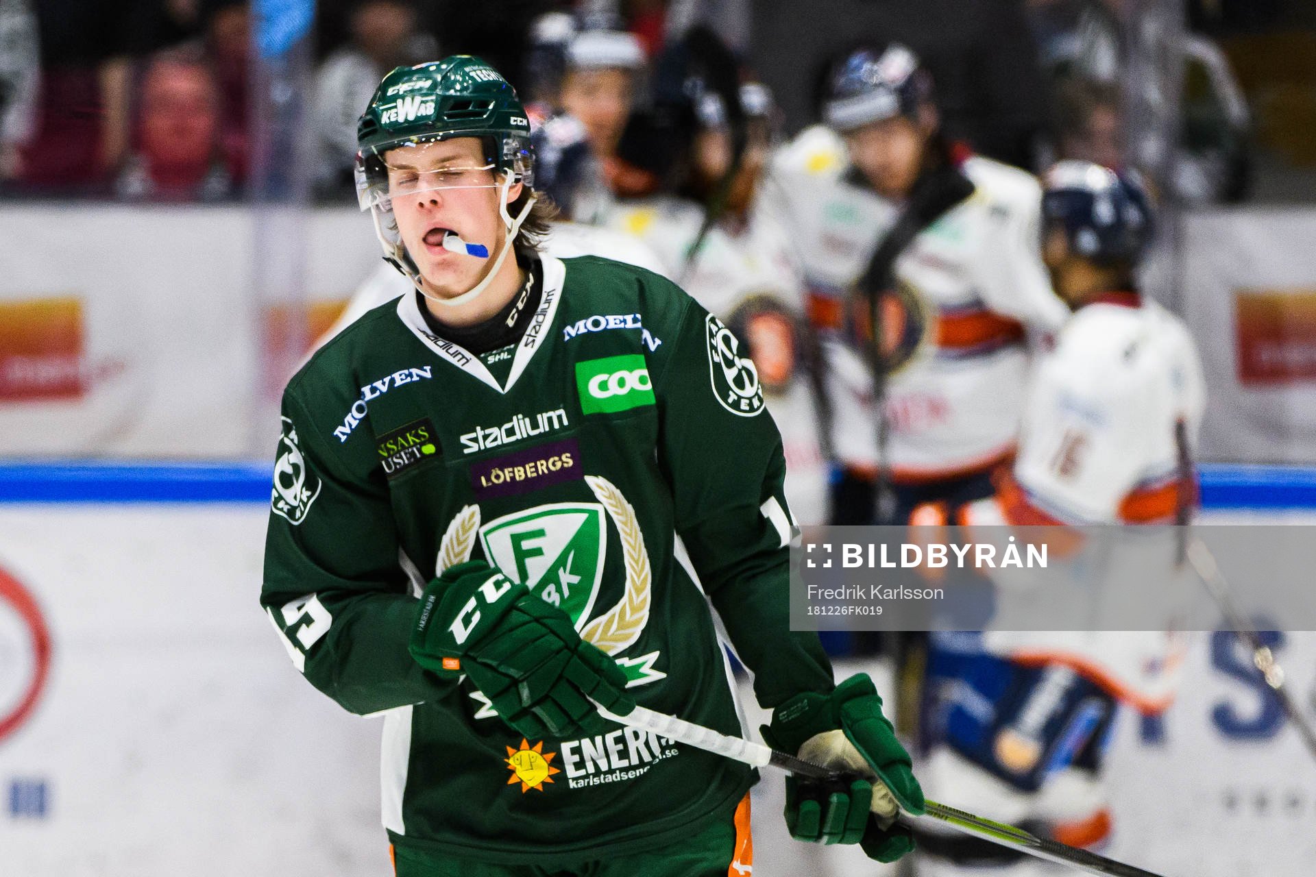 Färjestads Carl Jakobsson deppar