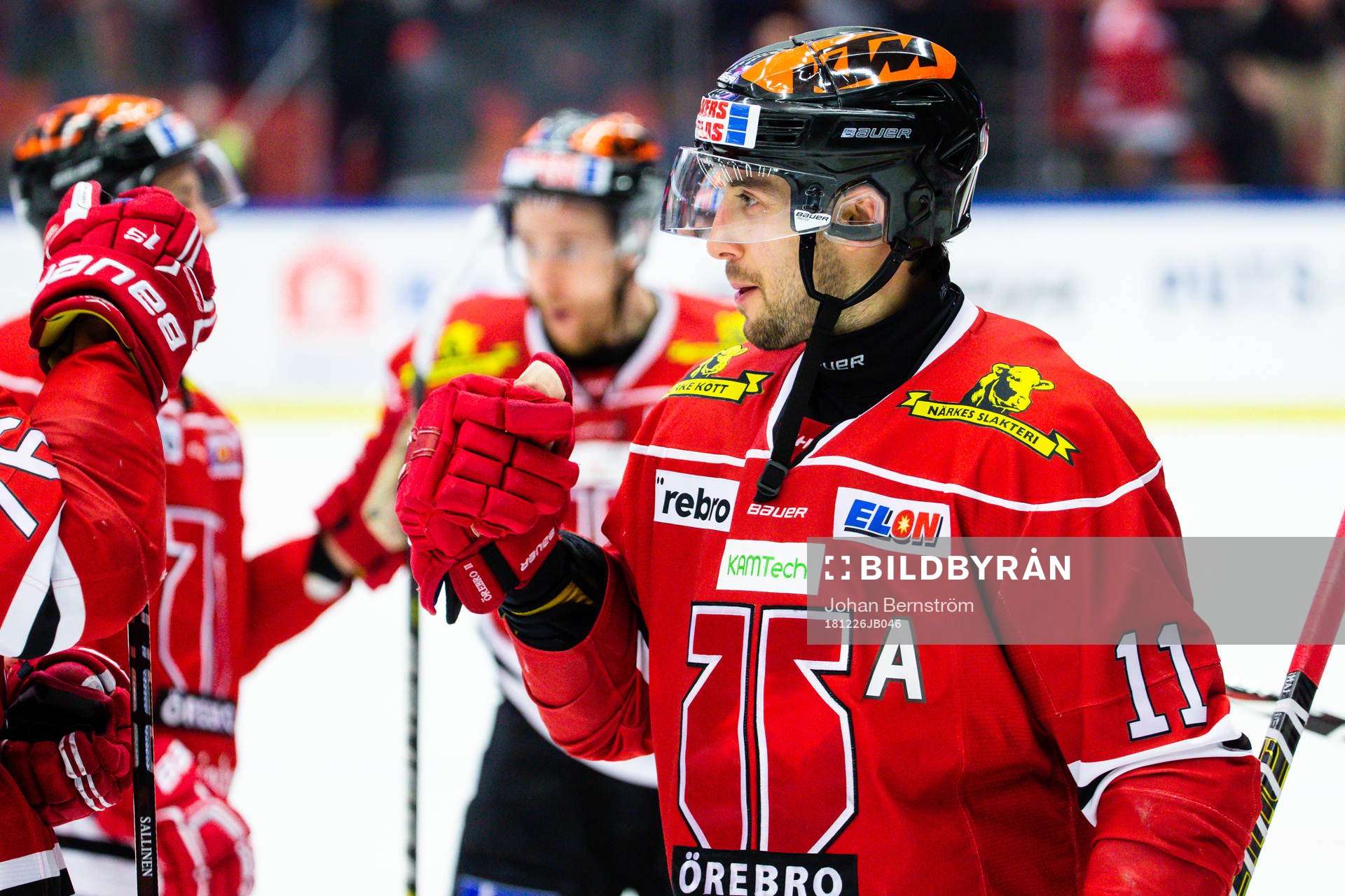 Örebros Aaron Palushaj jublar