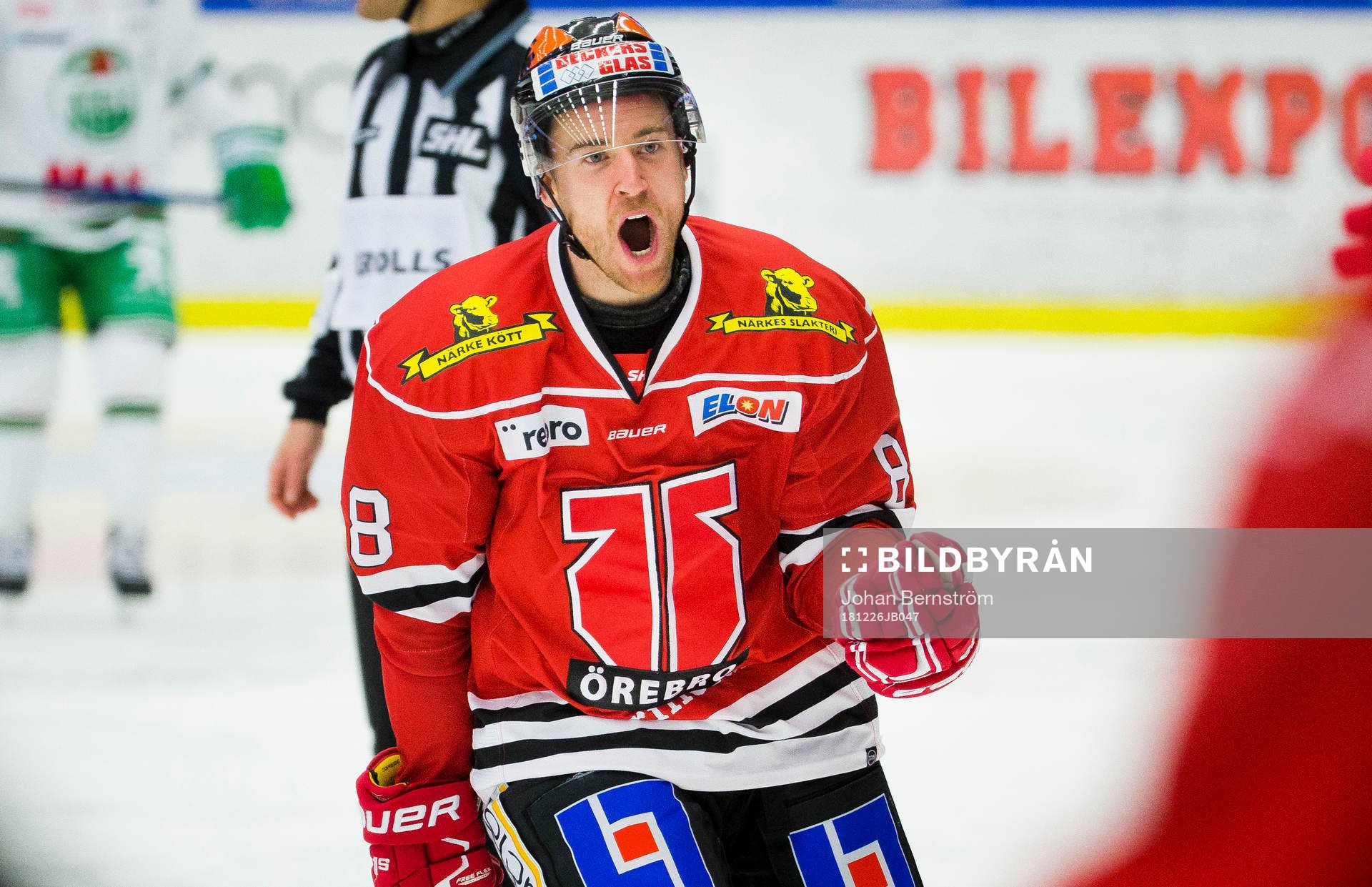 Örebros Tyson Spink jublar