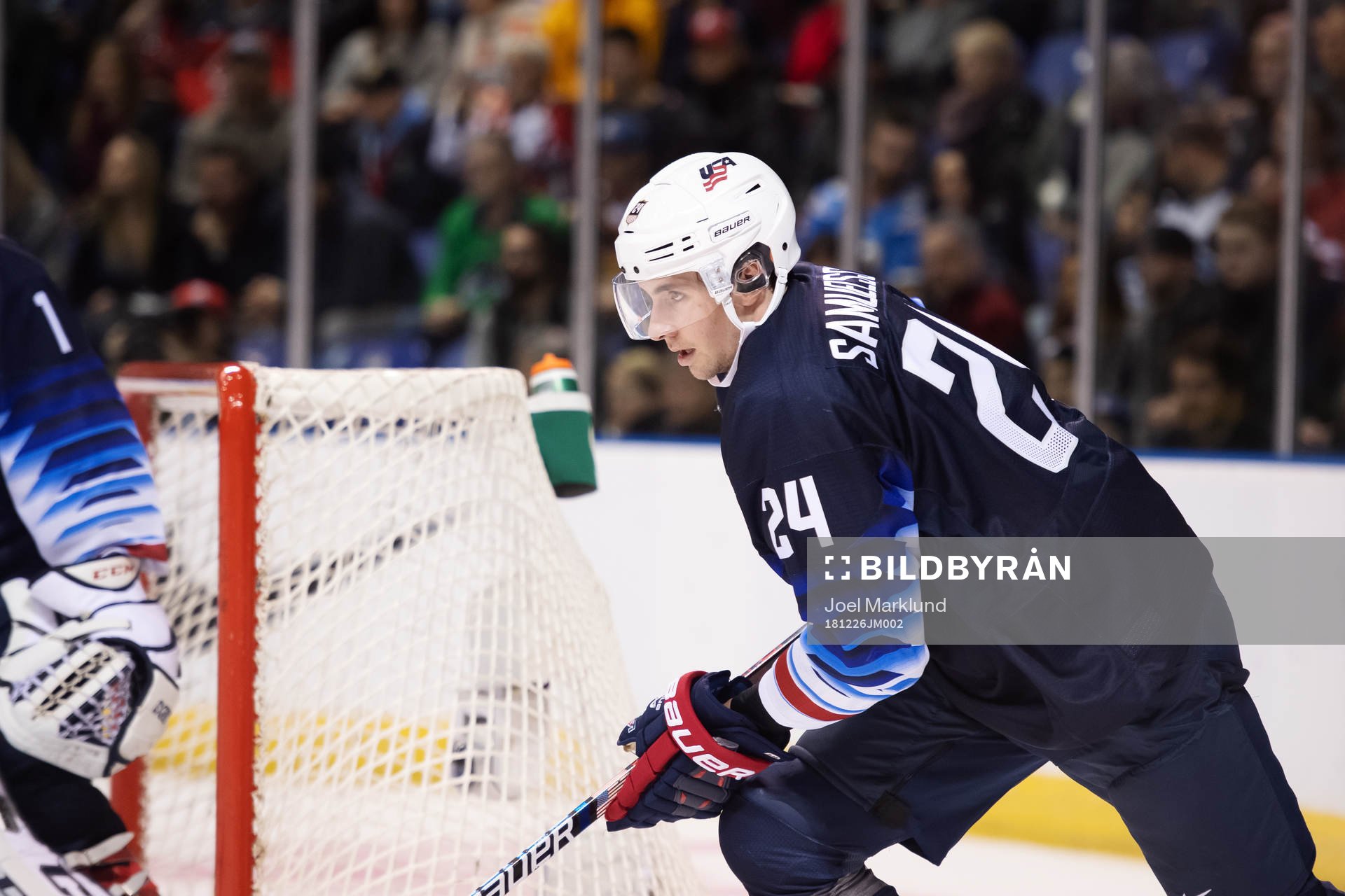 Mattias Samuelsson of USA