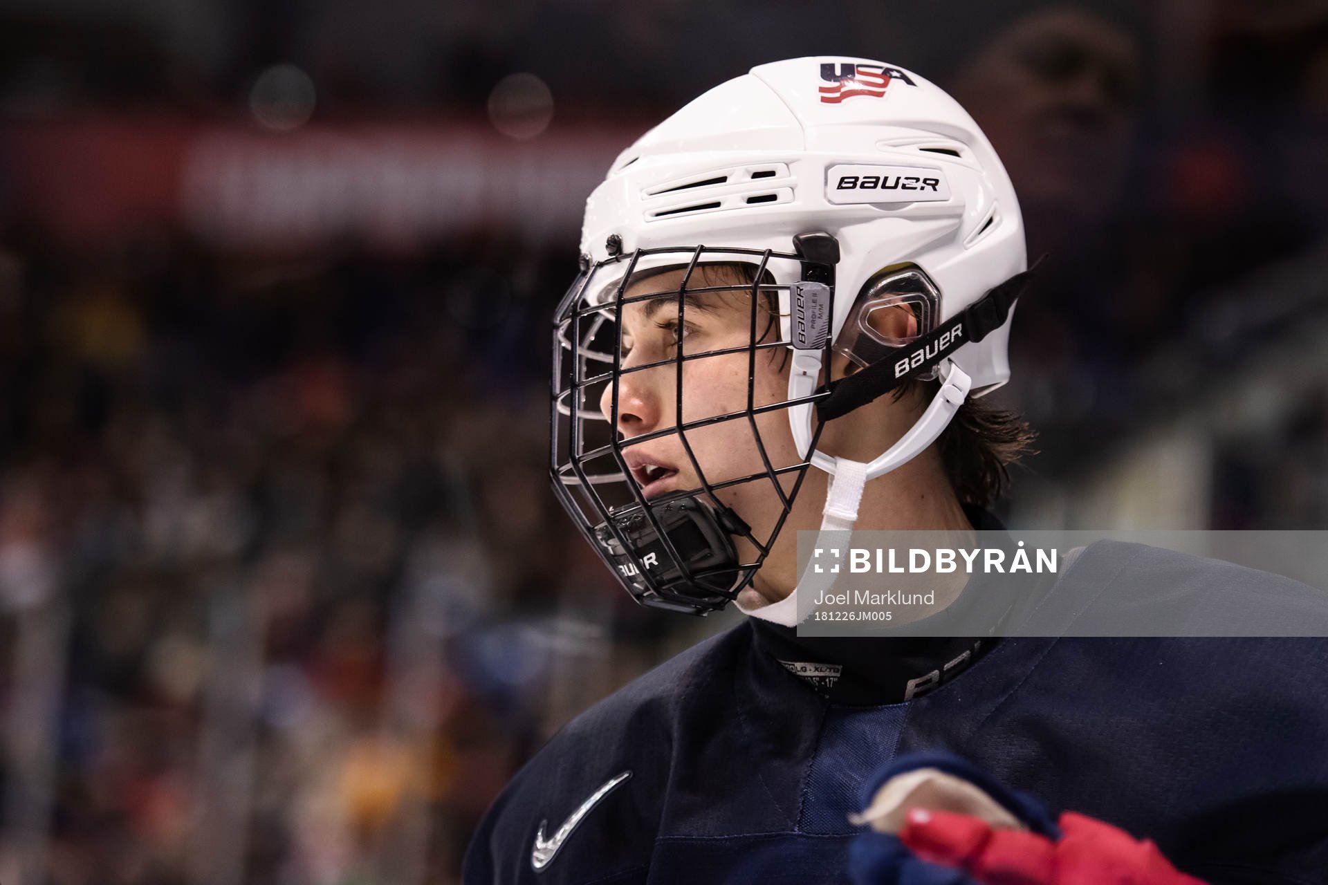 Jack Hughes of USA